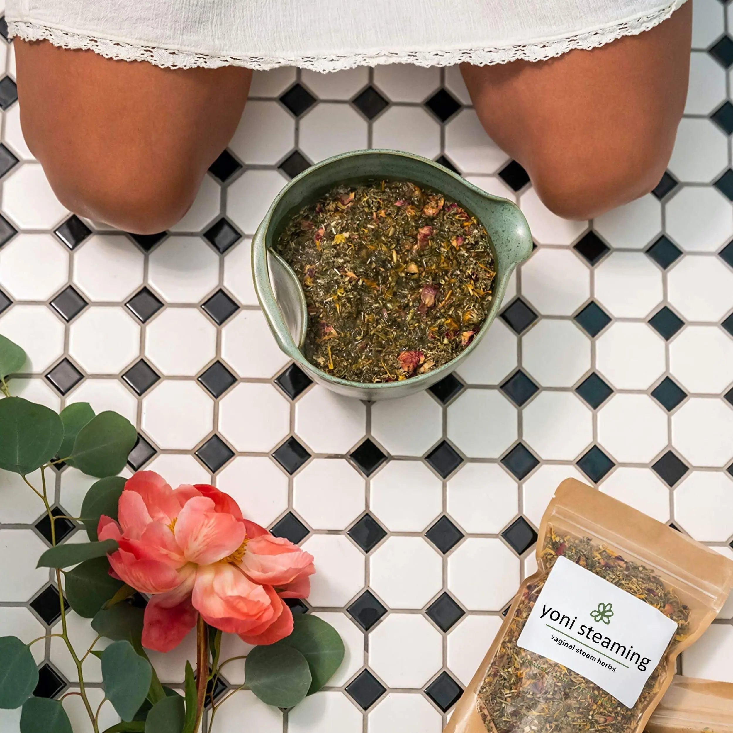 Yoni Steaming Herbs (5 Steams) | Cleansing + Gentle Formula | Formulated by Trained Herbalist WILDFLOWER WELLNESS Au supplements