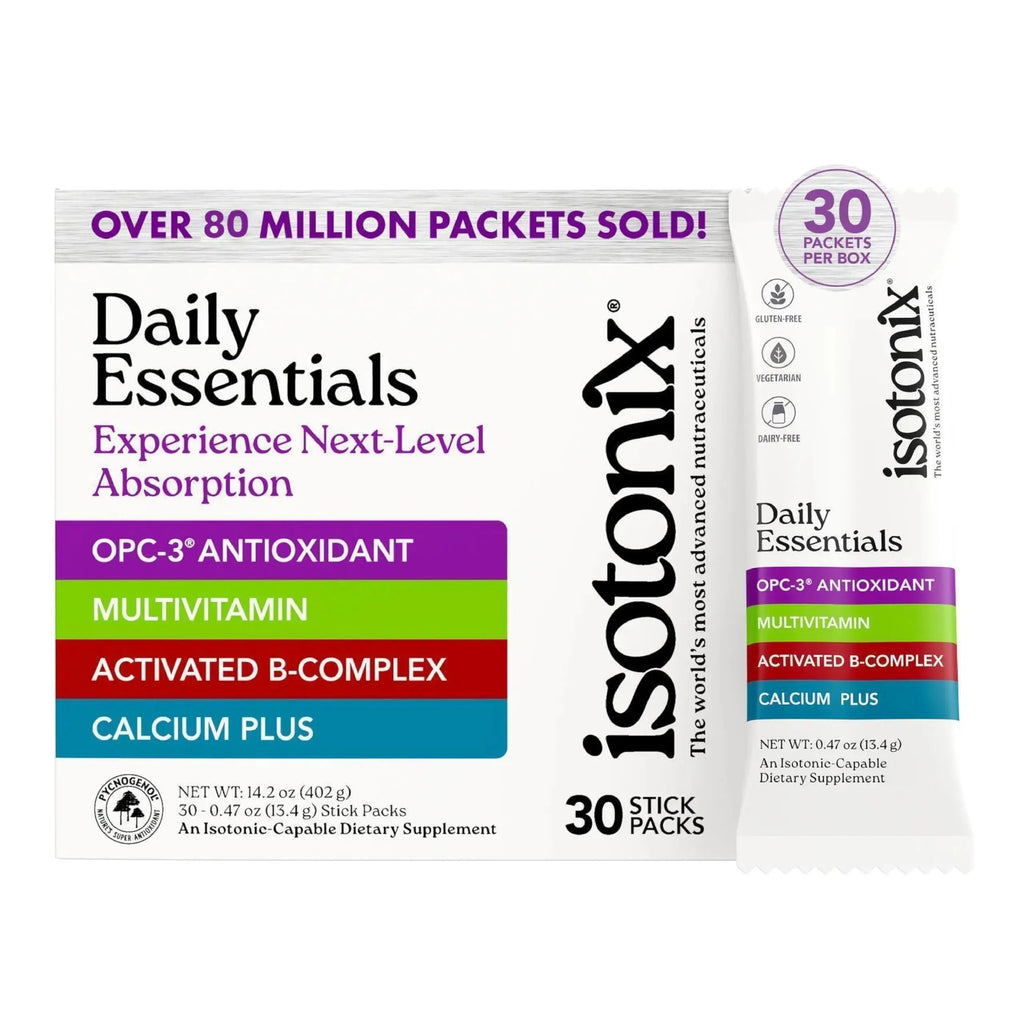 Isotonix® Daily Essentials Multivitamin Powder Packets – 4-in-1 Formula with Multivitamin, Activated B-Complex, Calcium Plus Isotonix Au supplements