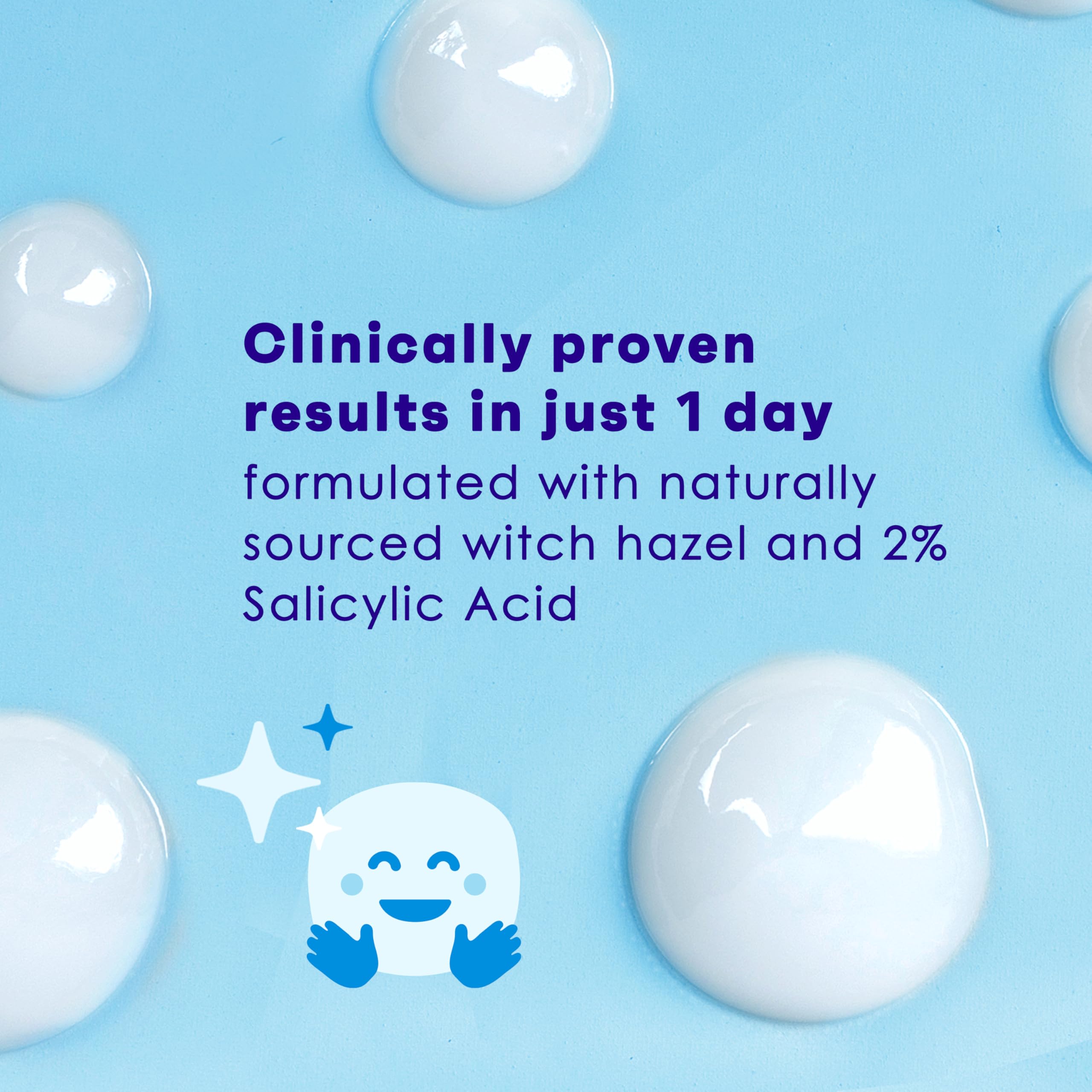 Clean and Clear Advantage Acne Spot Treatment Gel Cream with 2% Salicylic Acid & Witch Hazel, Acne Pimple Medication