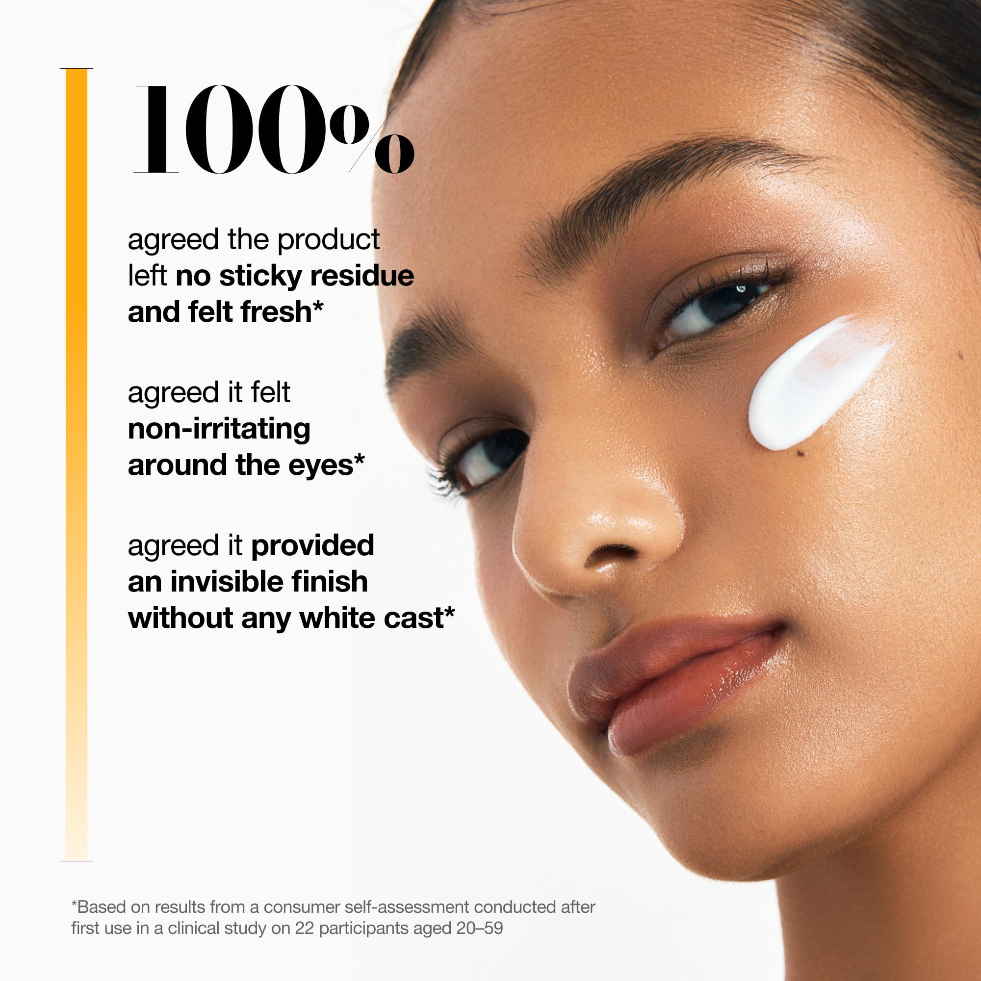 Anua, Zero-Cast Moisturizing Sunscreen SPF 50, Glow Natural Sunscreen for face, No White