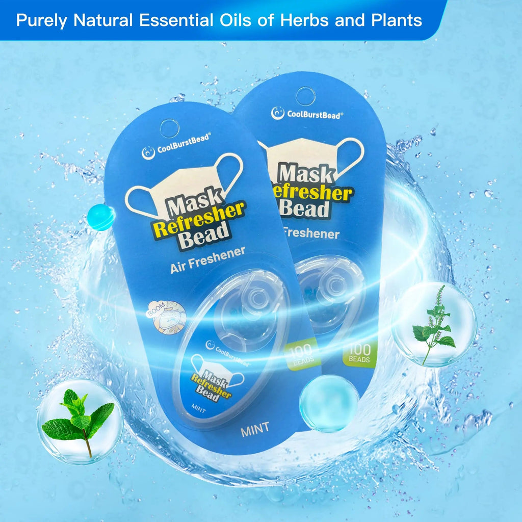 CoolBurstBead Face Mask Refresher, Long-Lasting & Strong Refreshing Fragrance, 4-Pack CoolBurstBead Au supplements