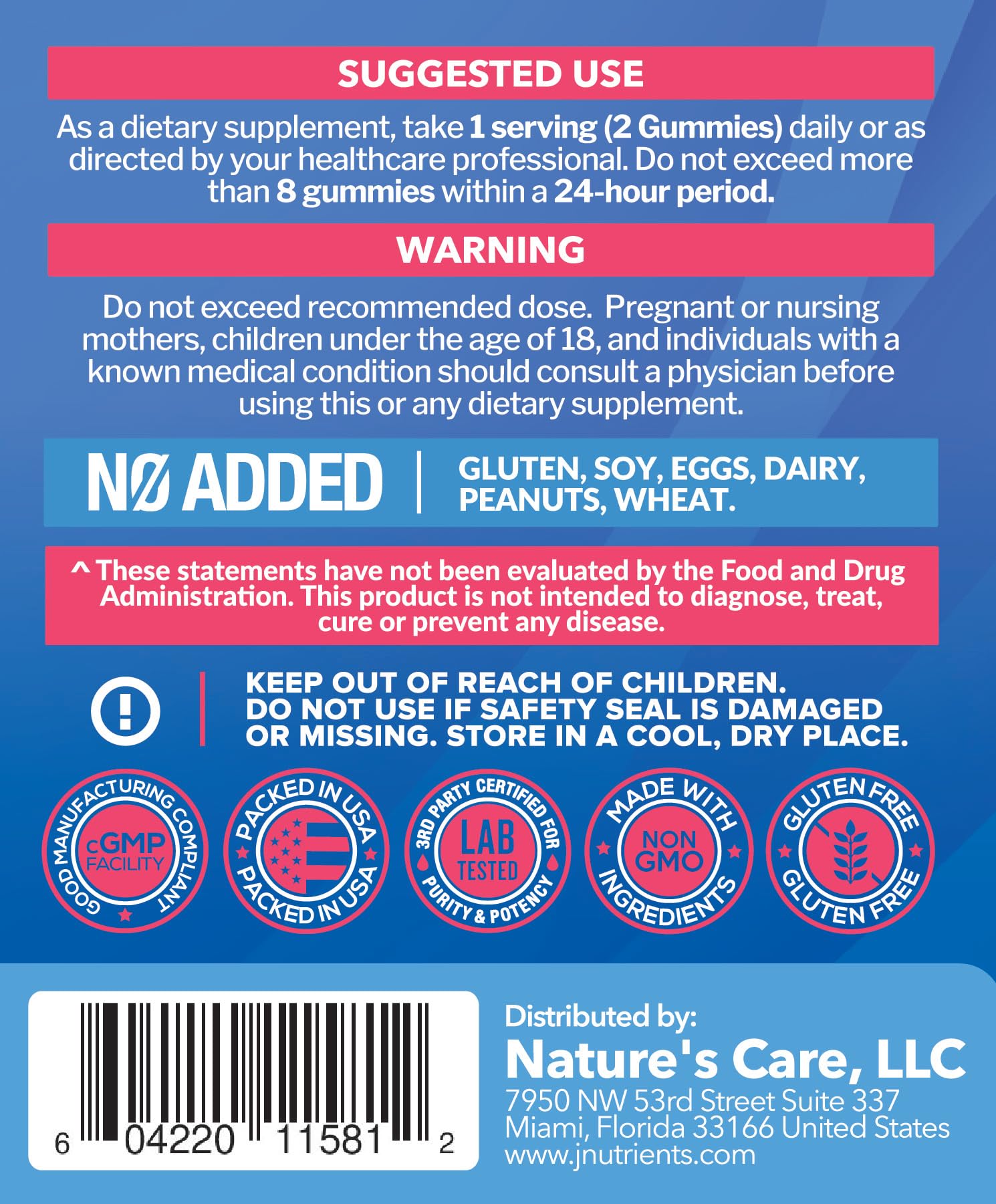 Biotin 10,000mcg Gummies for Hair Growth, Skin & Nails (100 Count) - 2x Maximum Strength Biotin Vitamins for Women & Men - Gluten-Free, Vegan, Non-GMO
