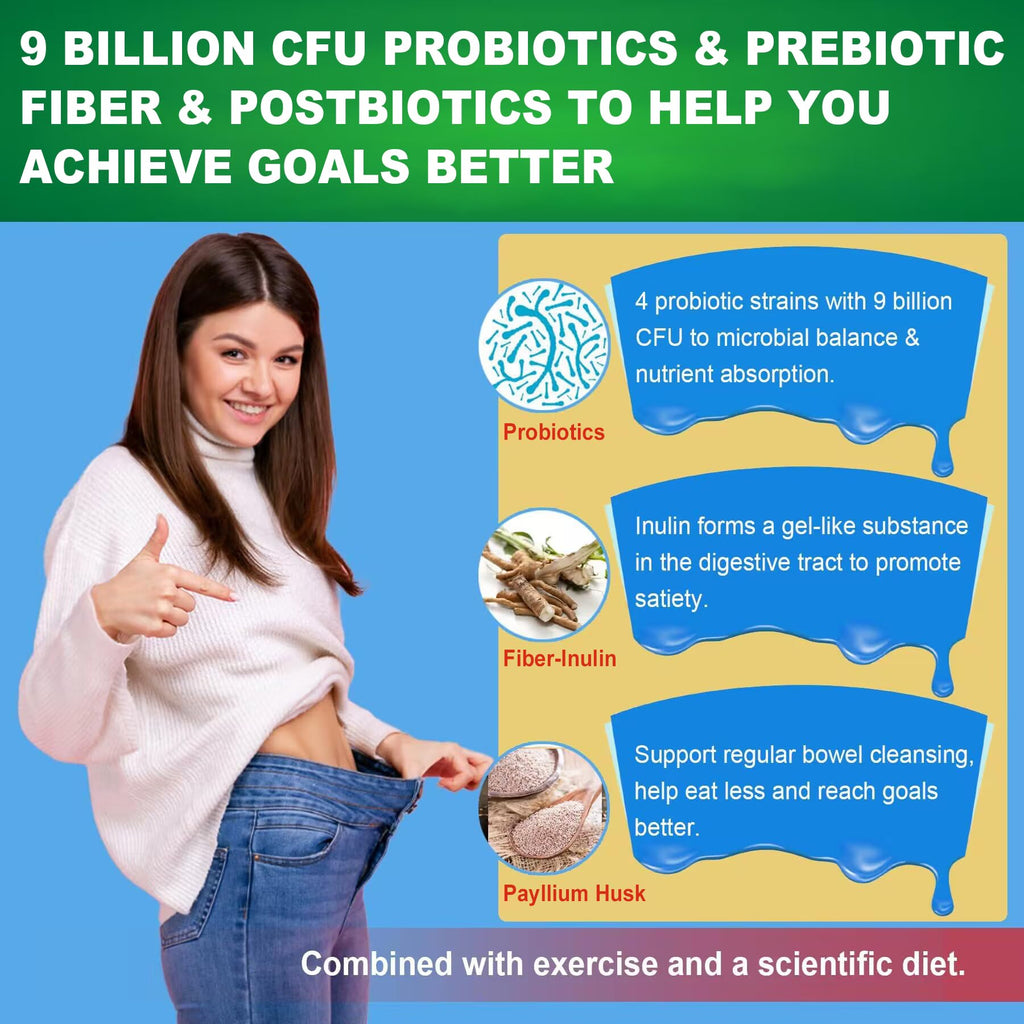 Butyrate Gummies with Probiotic + Prebiotic + Postbiotic, Omega-3 500mg,Fiber with 9 Billion CFU Probiotics, Calcium & Magnesium, Inulin,Psyllium Husk for Digestive Health,Bloating Support,Sugar Free Nextdia Au supplements