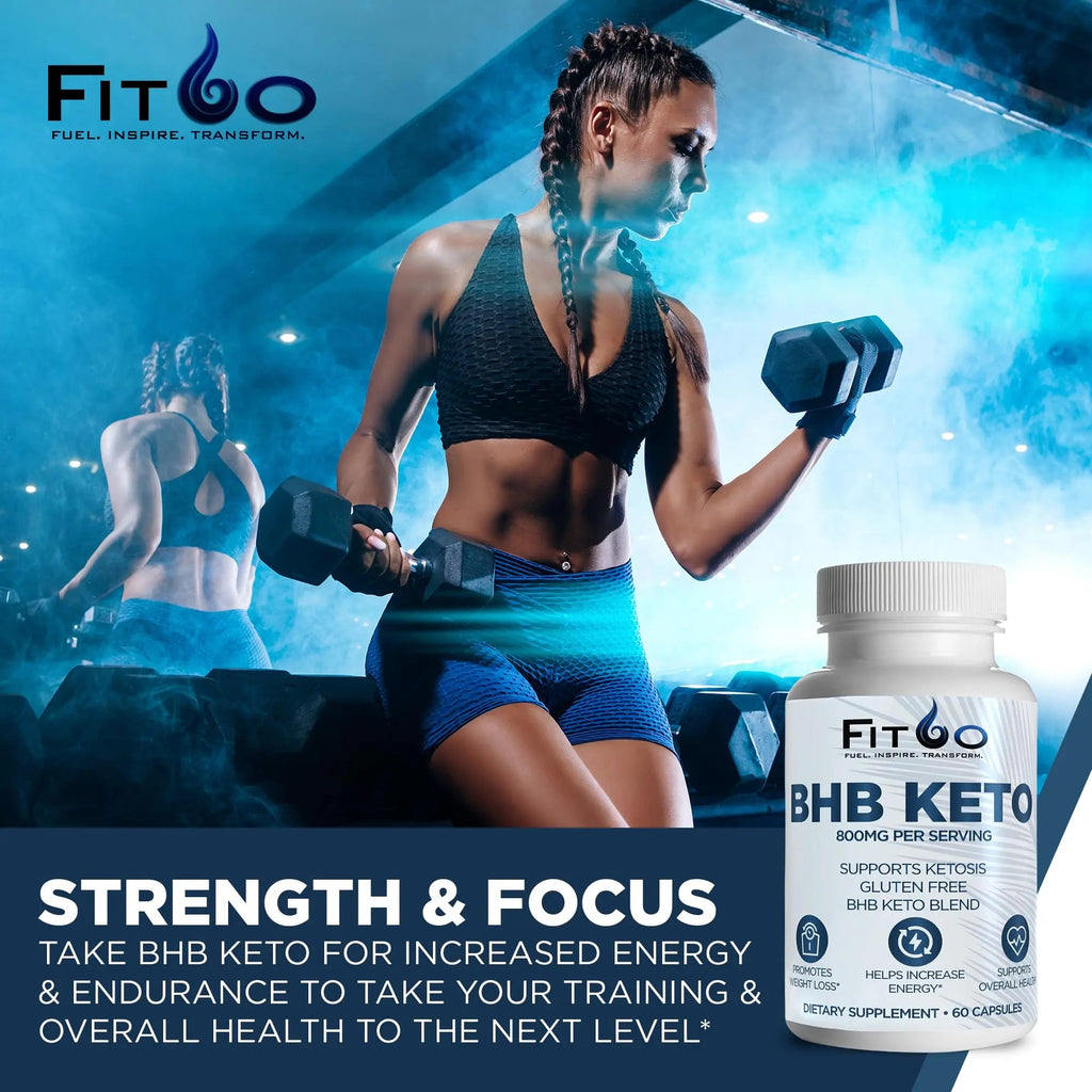 FIT60 Keto Diet Pills for Men & Women - Boost Energy and Mental Clarity for Enhanced Focus FIT60 Au supplements