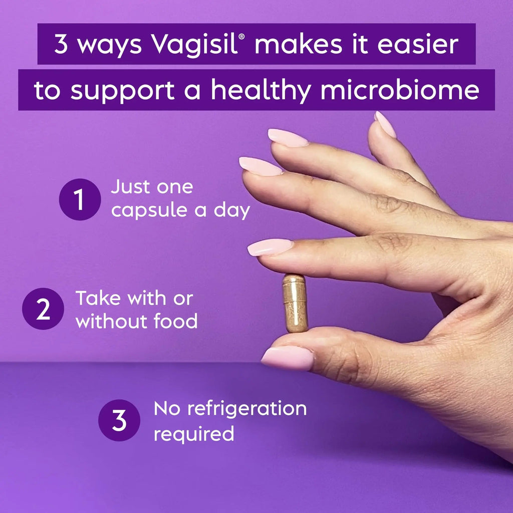 Vagisil Yeast Defense Supplements, Helps Balance Yeast and Good Bacteria, Clinically-Proven Probiotics Vagisil Au supplements