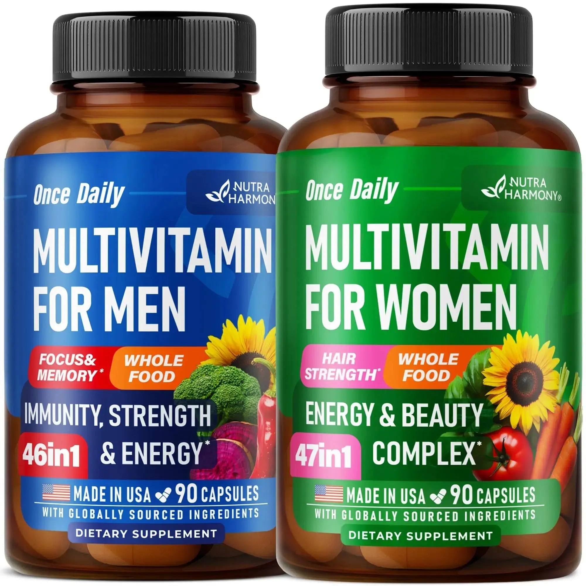 NUTRAHARMONY Multivitamins for Men & Women NUTRAHARMONY Au supplements