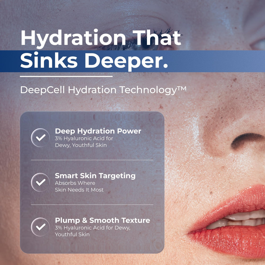 TURMSKIN® Hyaluronic Acid Serum Ampoules [ULTRA HYDRATING VIALS] - 3% Hyaluron Booster for Glass Skin & Anti Aging - 24 Hours Hydration