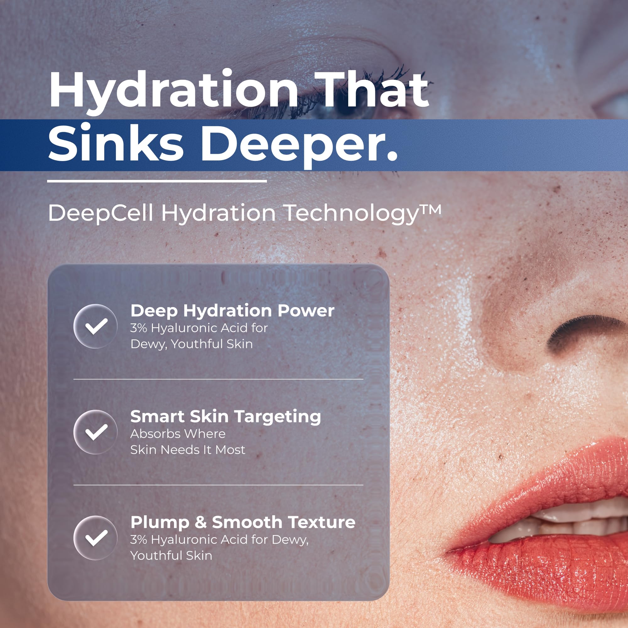 TURMSKIN® Hyaluronic Acid Serum Ampoules [ULTRA HYDRATING VIALS] - 3% Hyaluron Booster for Glass Skin & Anti Aging - 24 Hours Hydration