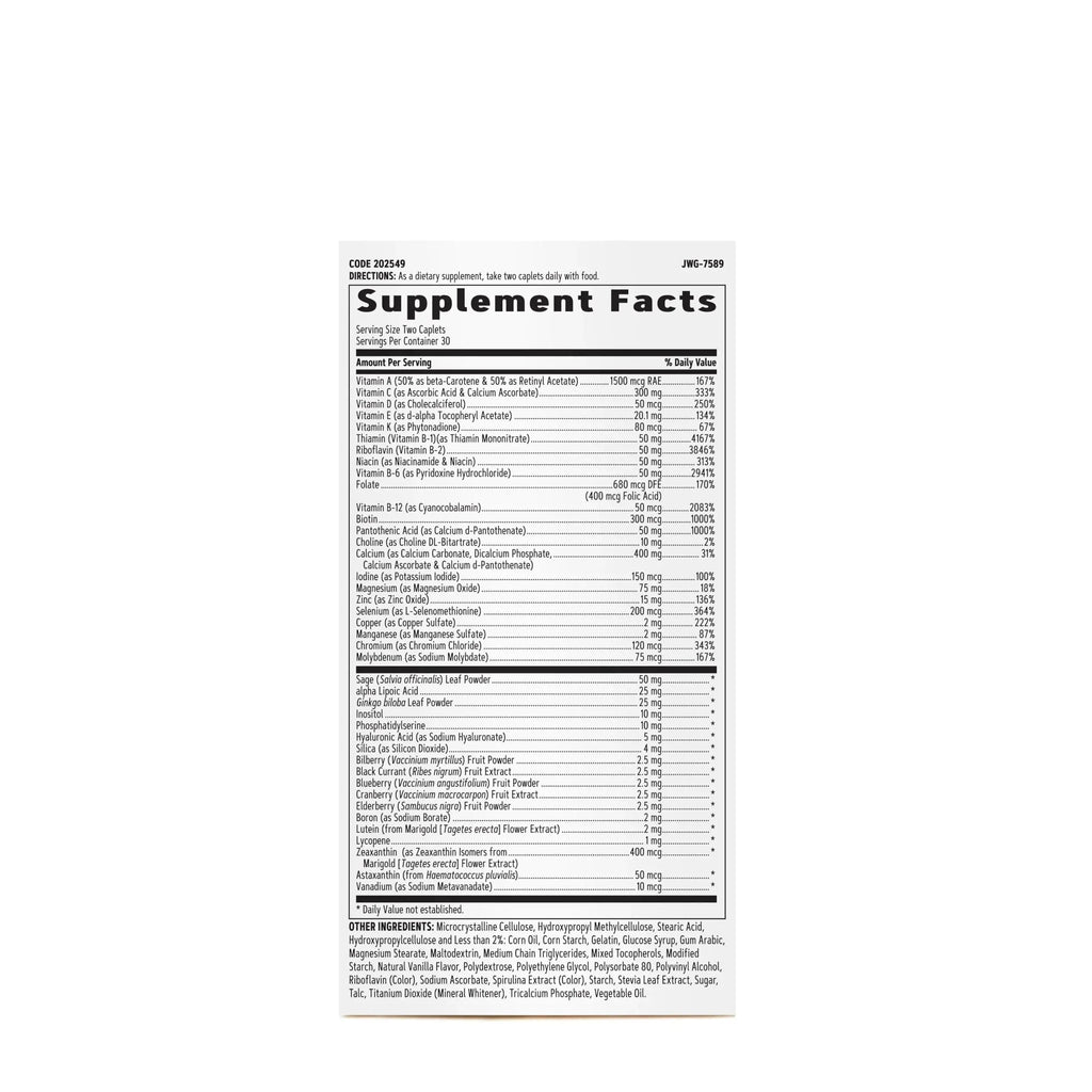 GNC Women's Multivitamin 50 Plus |Supports Bone, Eye, Memory, Brain and Skin Health GNC Au supplements
