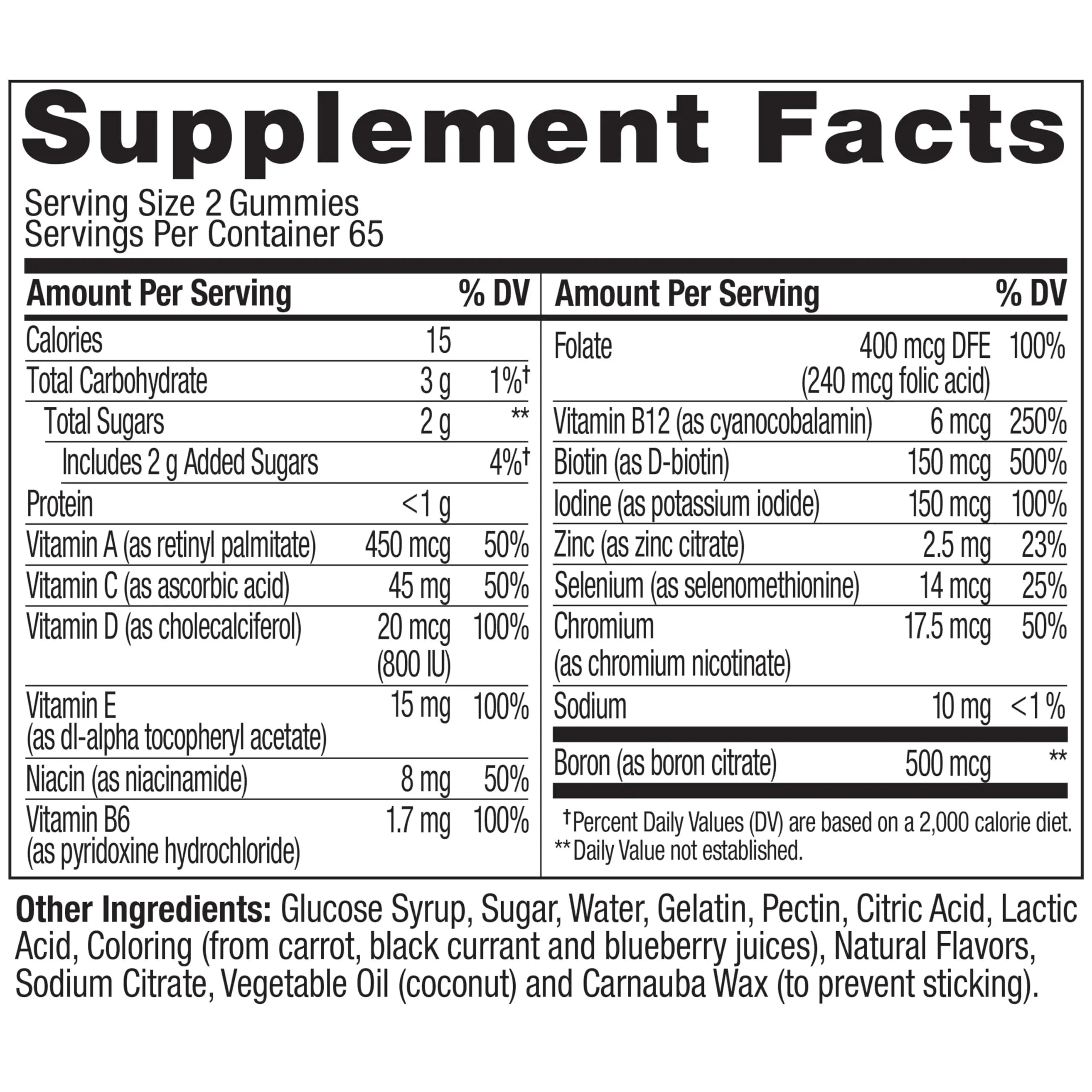 OLLY Women's Daily Multivitamin Gummy, Vitamins A, D, C, E, Biotin, Folic Acid, Adult Chewable Vitamin OLLY Au supplements