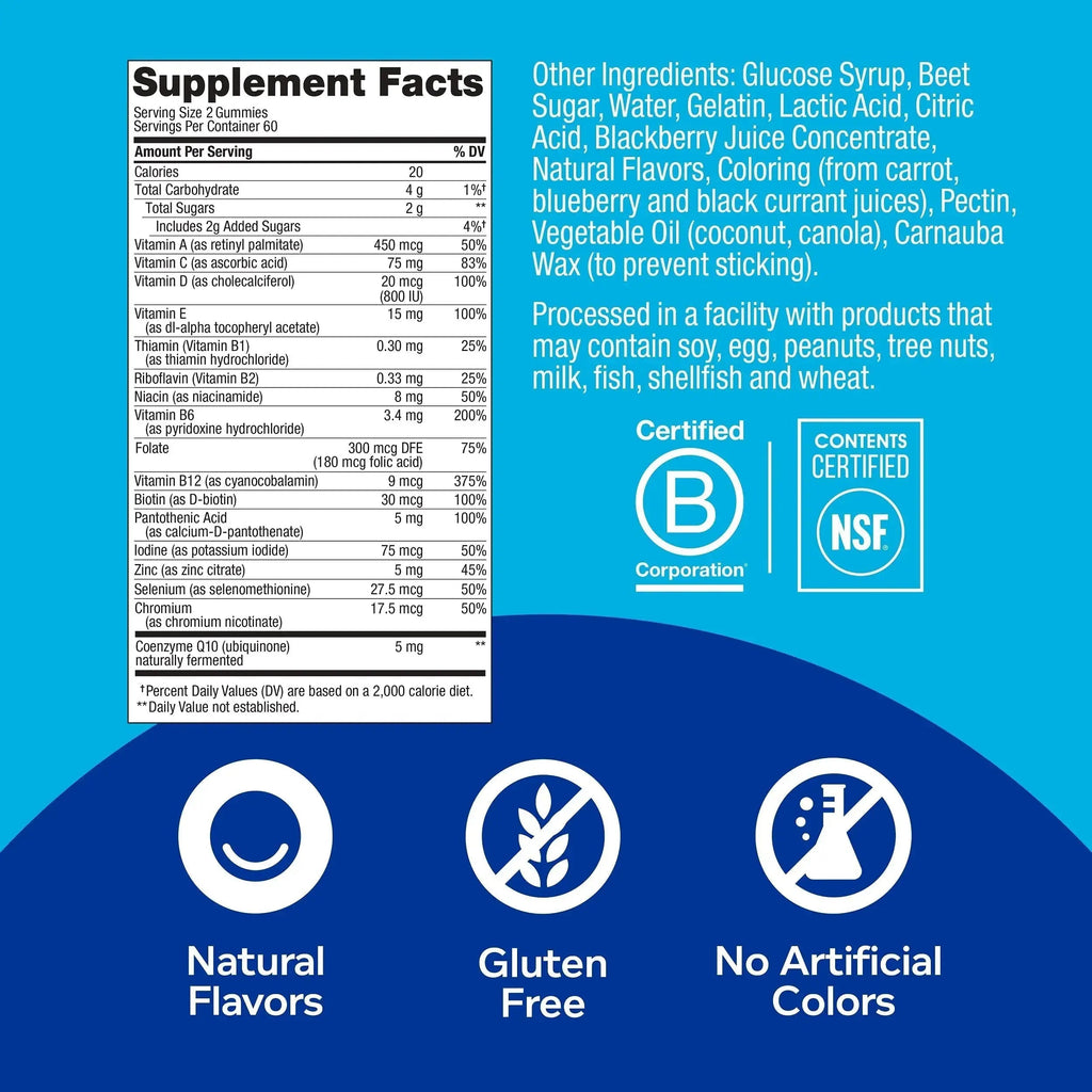 OLLY Hello Happy Gummy Worms Mood Support with Vitamin D, Saffron - 90 Count Men's Multivitamin Gummy Immune Support OLLY Au supplements