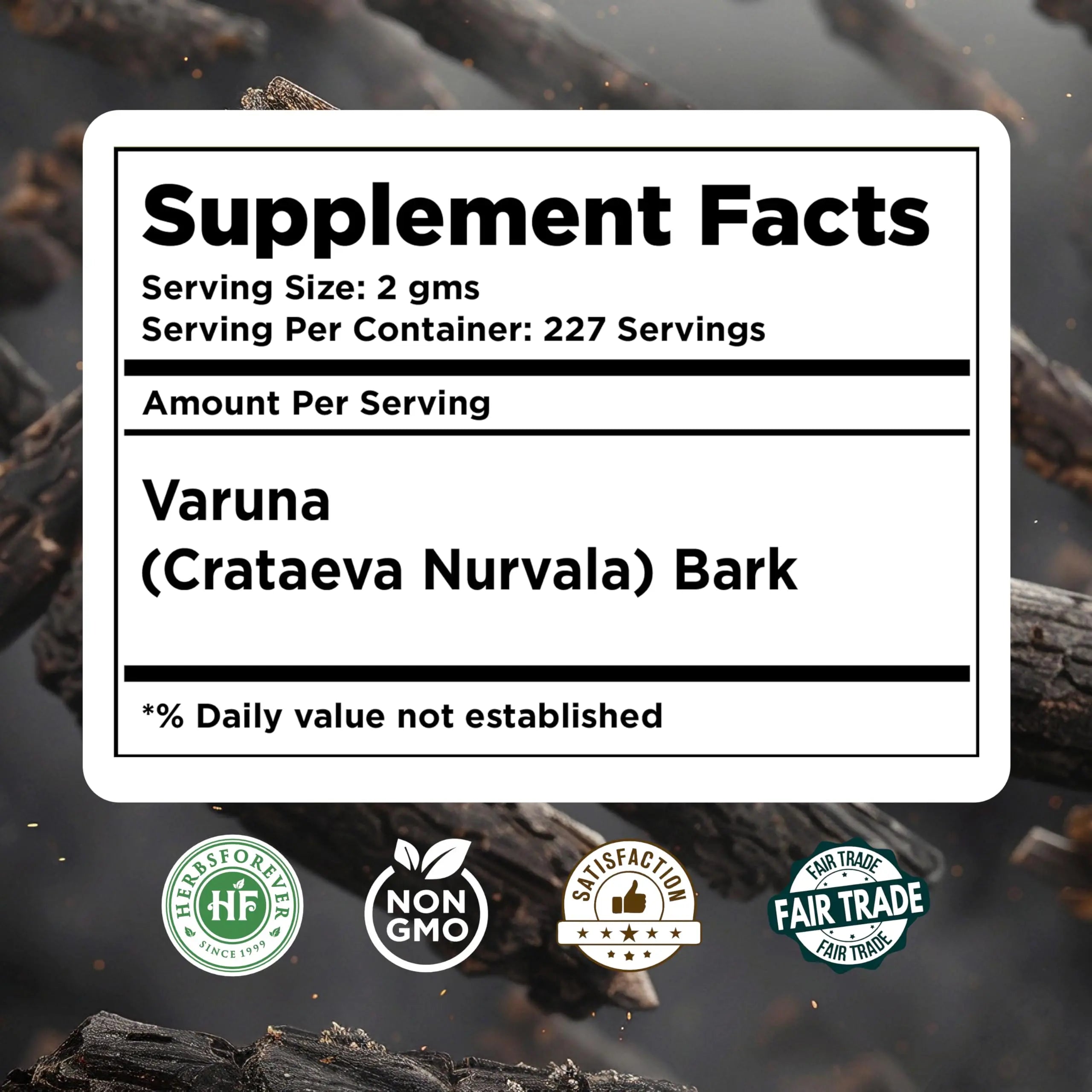 HerbsForever Varuna Powder – Crataeva Nurvala – Prostate Health – Support Prostatic, Kidneys, Gall Bladder and Urinary Tract Health – Non GMO, Organic, Vegan – 454 GMS Herbsforever Au supplements