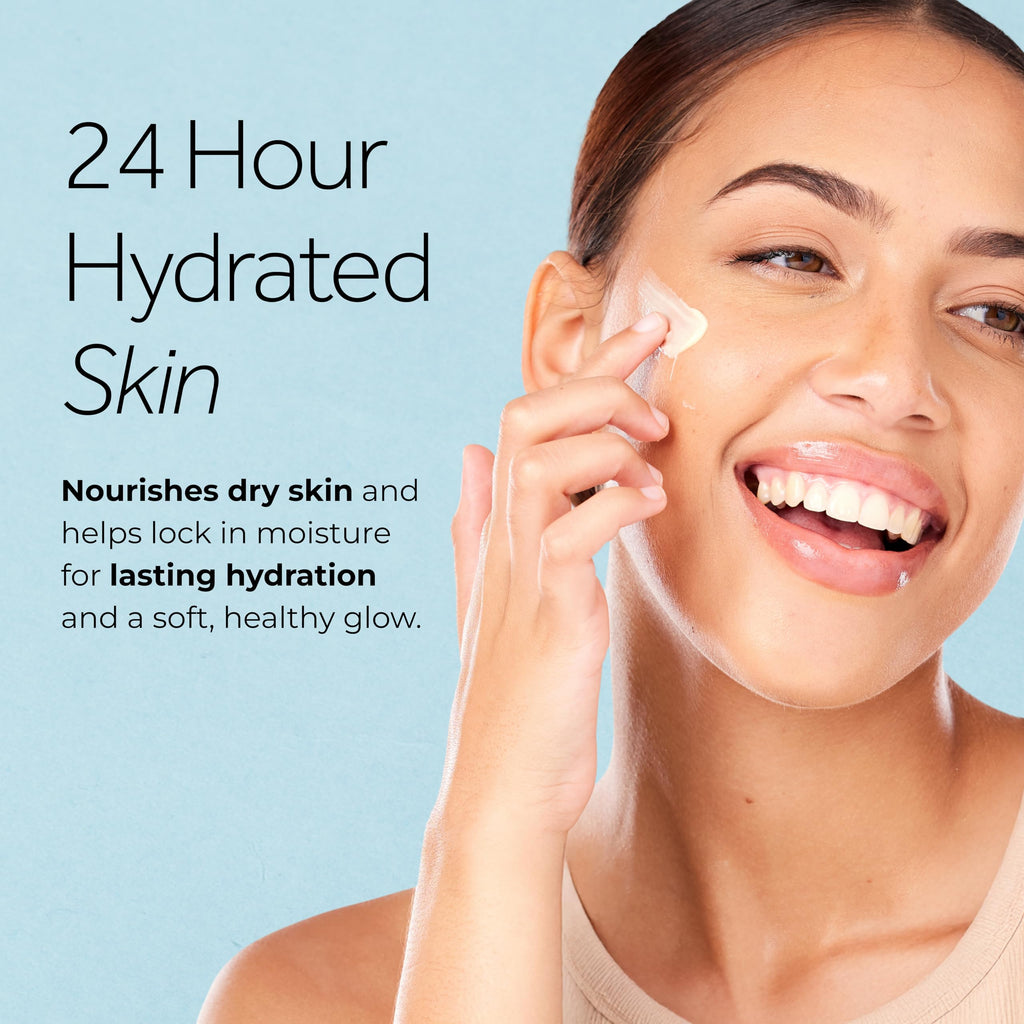 Pond's Nourishing Moisturizing Cream, Crema S, Fragrance Free, Ivory, 14.1 Oz