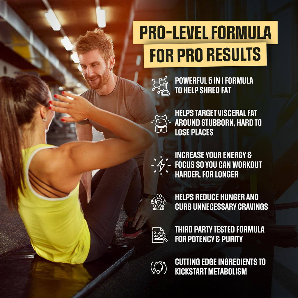 Nutrimend IQ Rapid Shred Pro Series 5X | Supports GLP-1 Pathway Function | Weight Loss Pills for Women & Fat Burner for Men + Appetite Suppressant Supplement