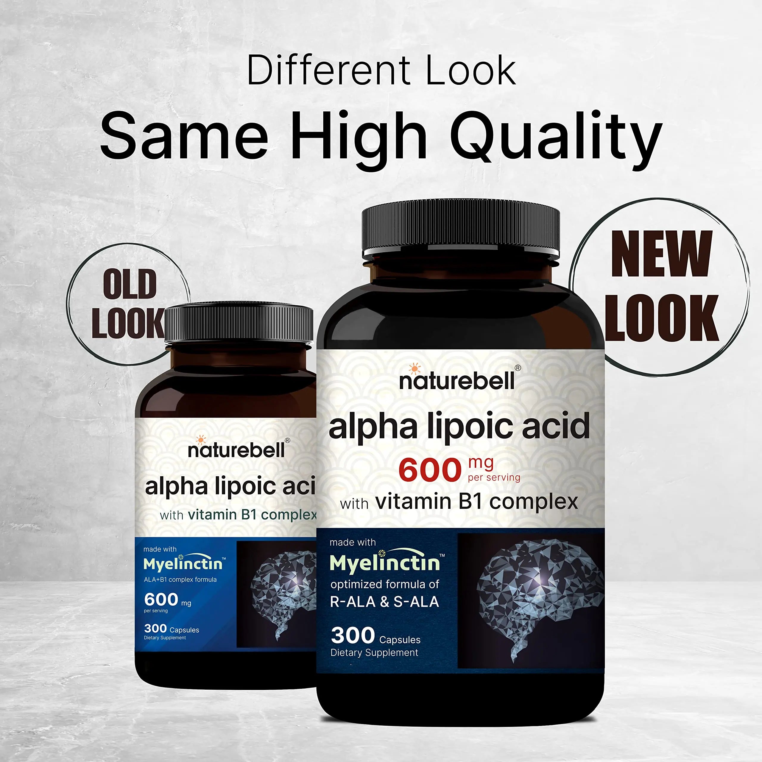 NatureBell Alpha Lipoic Acid 600mg Per Serving | 300 Capsules - with Vitamin B1 NatureBell Au supplements