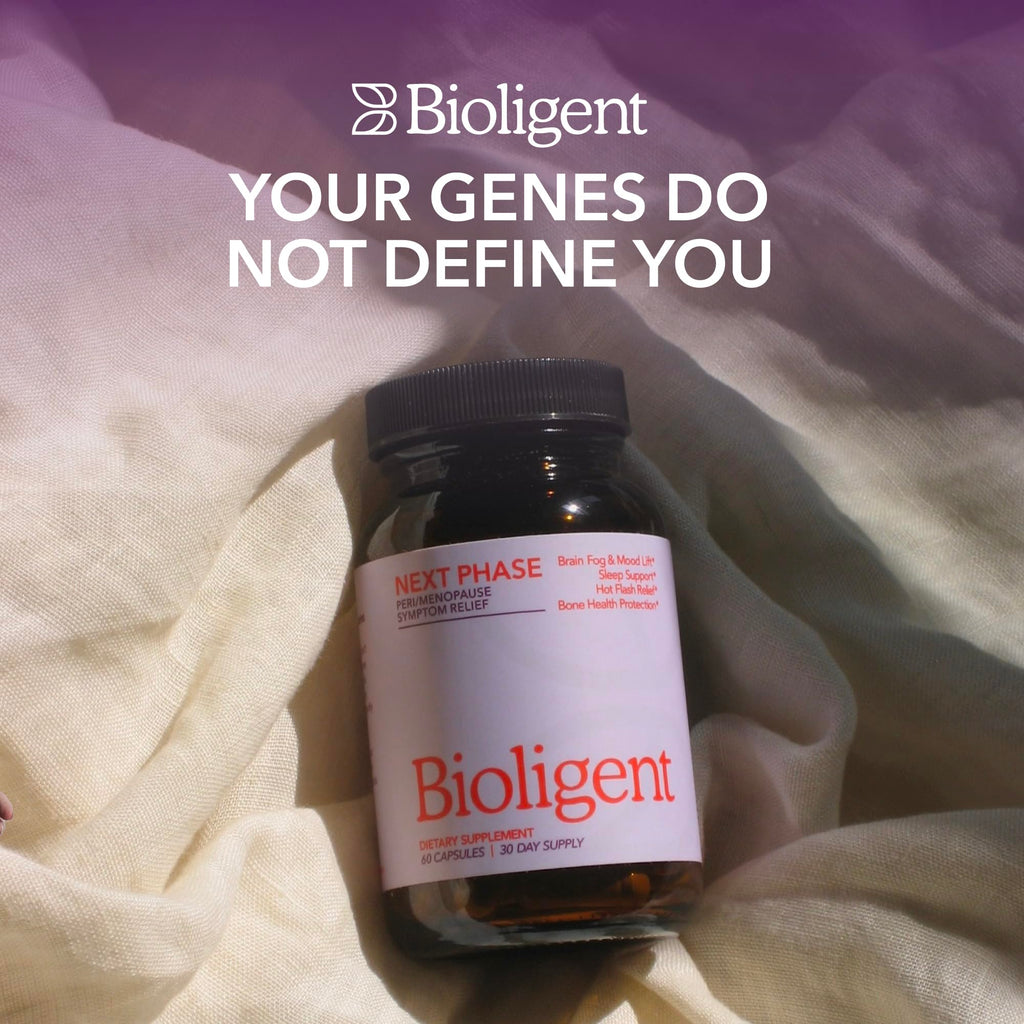 Bioligent Menopause Support Supplement for Women, Hot Flash, Sleep, Mood & Focus Support, Hormone-Free with Maca, Ginseng, Chamomile & Saffron, Non-GMO, 60 Capsules, 30 Day Supply BIOLIGENT Au supplements