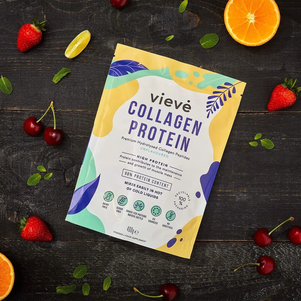 Vieve Collagen Protein Powder - Hydrolysed Bovine Peptides - Diet Support Supplement for Skin, Hair, Nail Vieve Au supplements