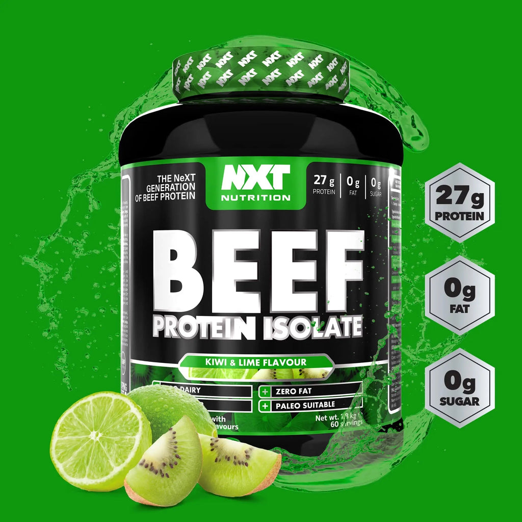 NXT Nutrition Beef Protein Isolate Powder - Protein Powder High in Natural Amino Acids NXT Nutrition Au supplements