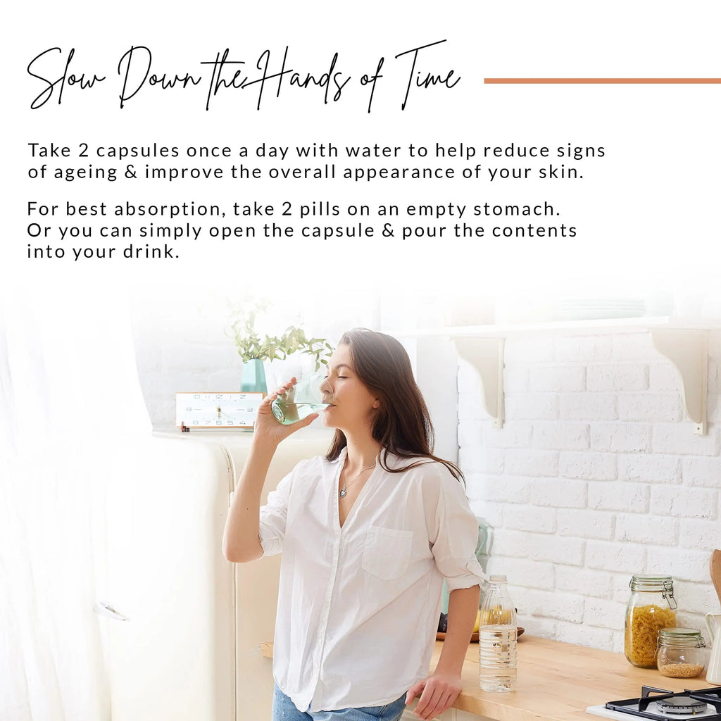 Marine Collagen Peptides Capsules - Hydrolyzed Collagen Supplements for Women & Men BIRCH & WILDE Au supplements