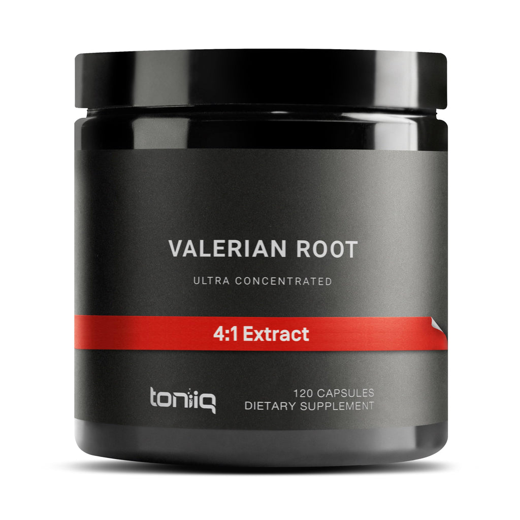 Toniiq Valerian Root Capsules - Ultra High Potency 4:1 Extract - Highly Concentrated - Third-Party Lab Tested - 120 Capsules Toniiq Au supplements
