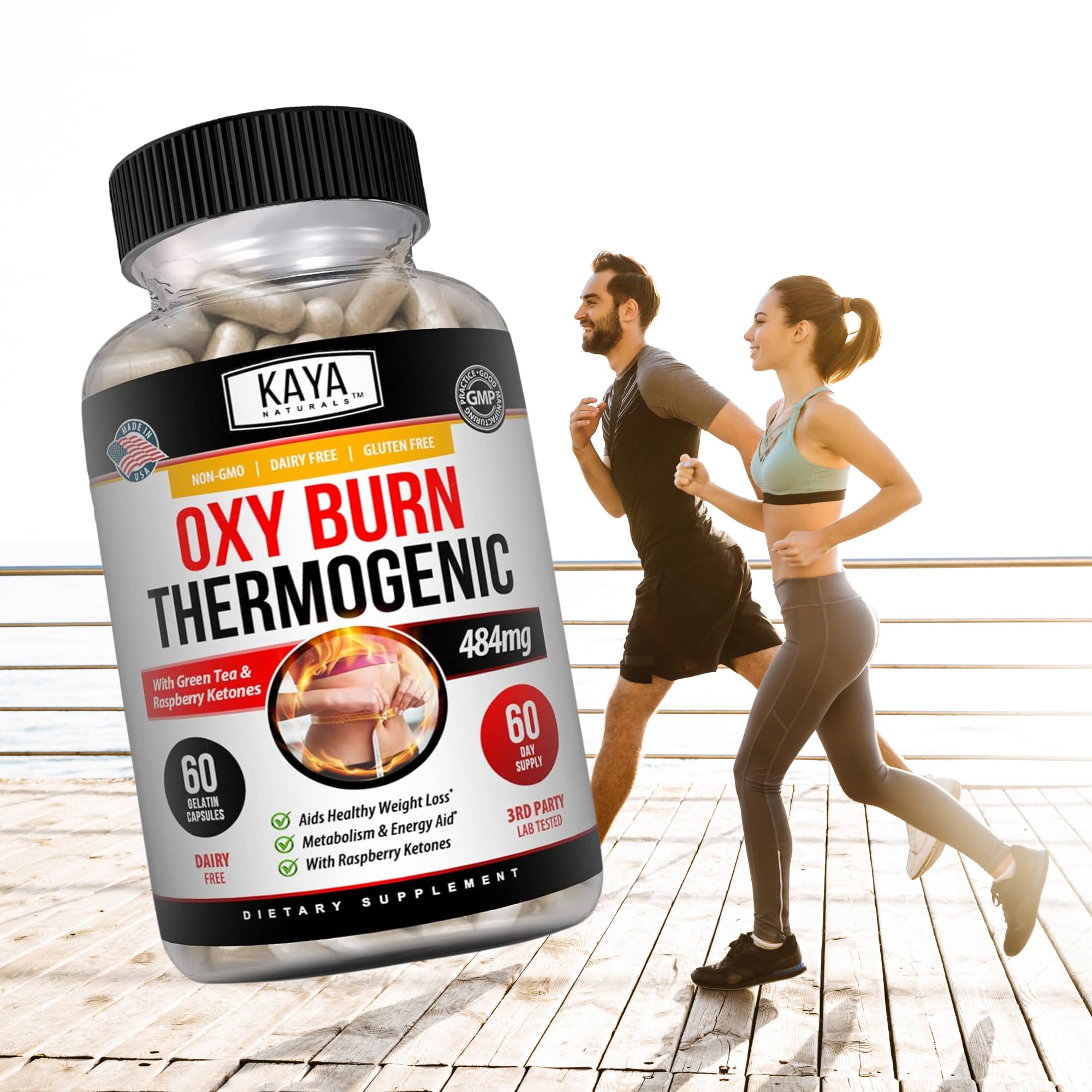 Kaya Naturals Oxy Burn - Weight Loss Pills for Women & Men - Appetite Suppressant Kaya Naturals Au supplements