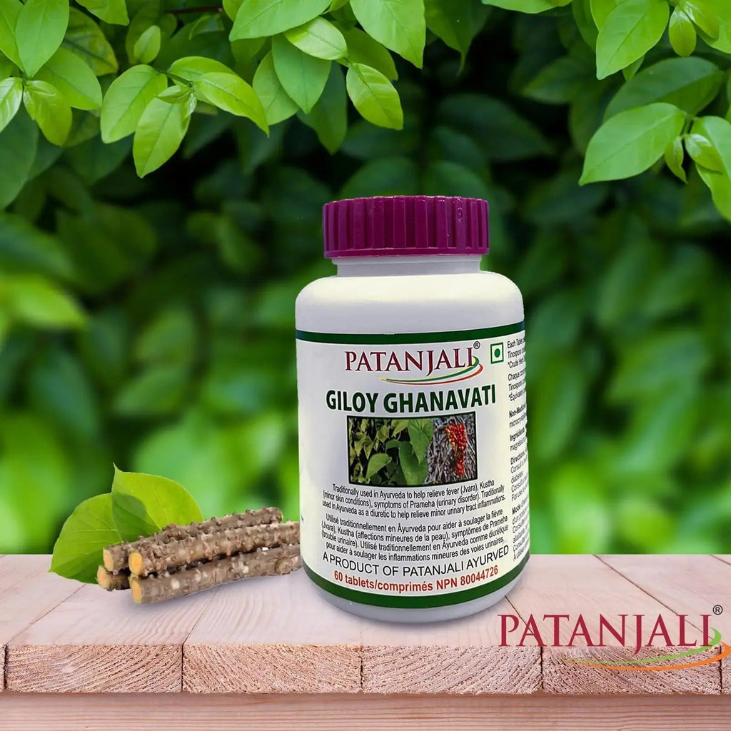patanjali Giloy Ghanvati 60 tab Pack of 3 patanjali Au supplements