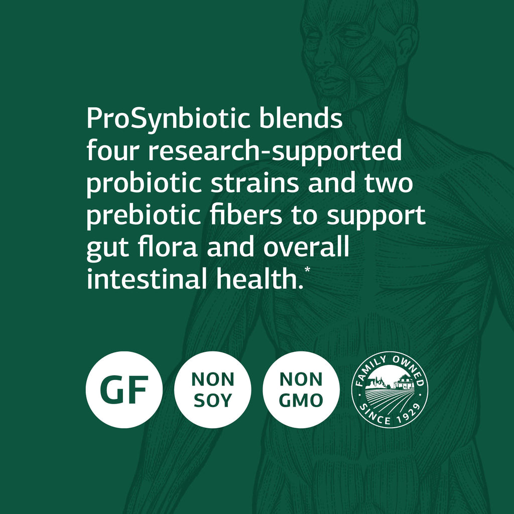 Standard Process ProSynbiotic - Whole Food Bowel, Immune Support, Digestion and Digestive Health with Bifidobacterium, Chicory Root, Lactobacillus Acidophilus,