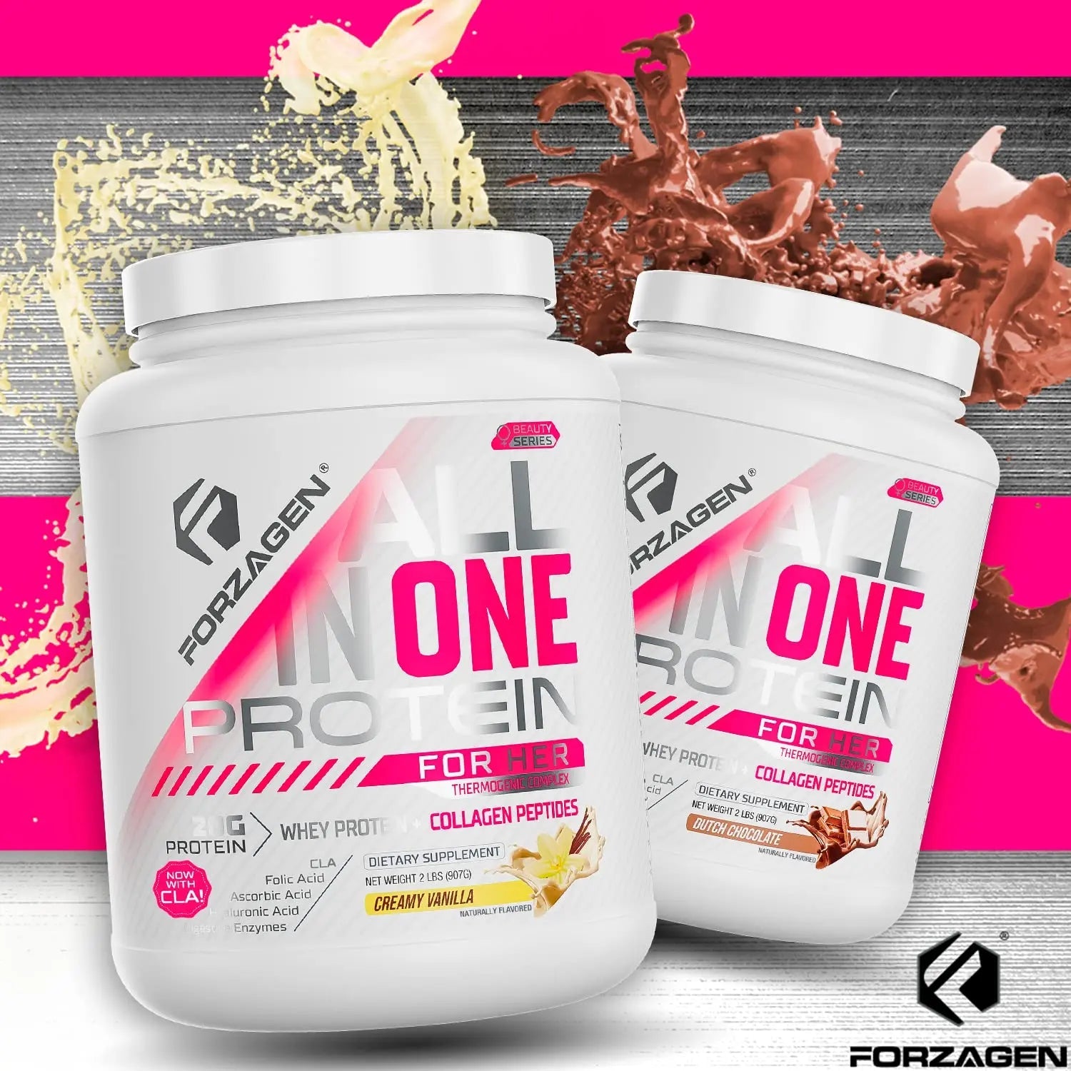 Forzagen All in One Protein for Her, Protein Powder for Women with Collagen Peptides Forzagen Au supplements