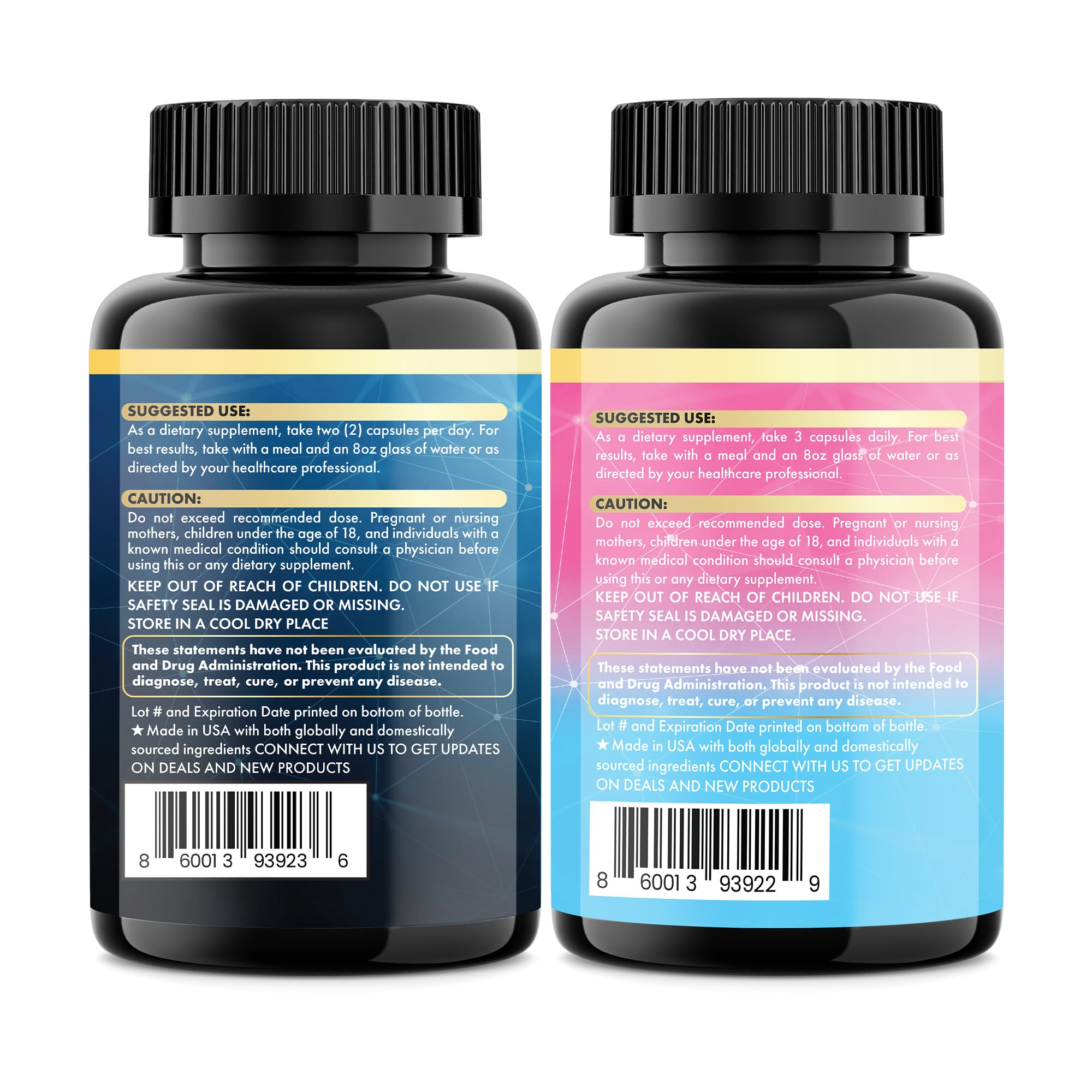 Parrox Shining Serenity Set, Cortisol Support with Ashwagandha, L-Theanine, Magnesium, Lions Mane, GABA, Bacopa Monnieri, Collagen I, II, III, V, X, Folate, Biotin, Keratin, Hyaluronic Acid, Quercetin Parrox Au supplements