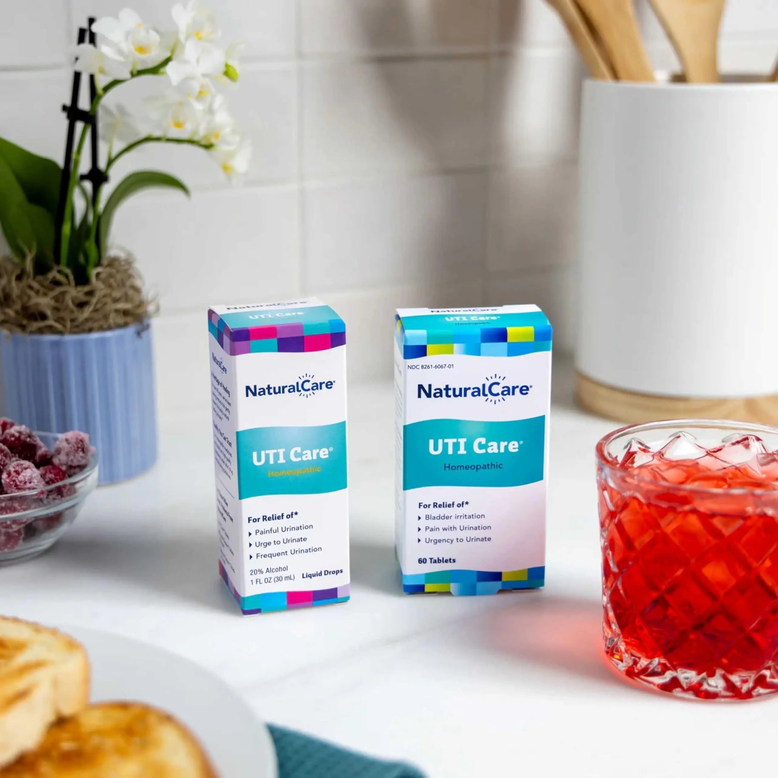 NaturalCare UTI Care Tablets - Fast-Acting Relief for Urinary Tract Infection, 60 Count NaturalCare Au supplements