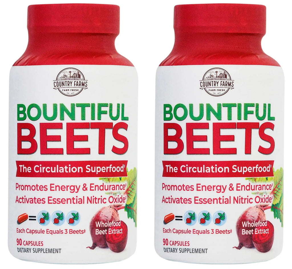 COUNTRY FARMS Bountiful Beets Root Capsules, Wholefood Beet Extract Superfood COUNTRY FARMS Au supplements