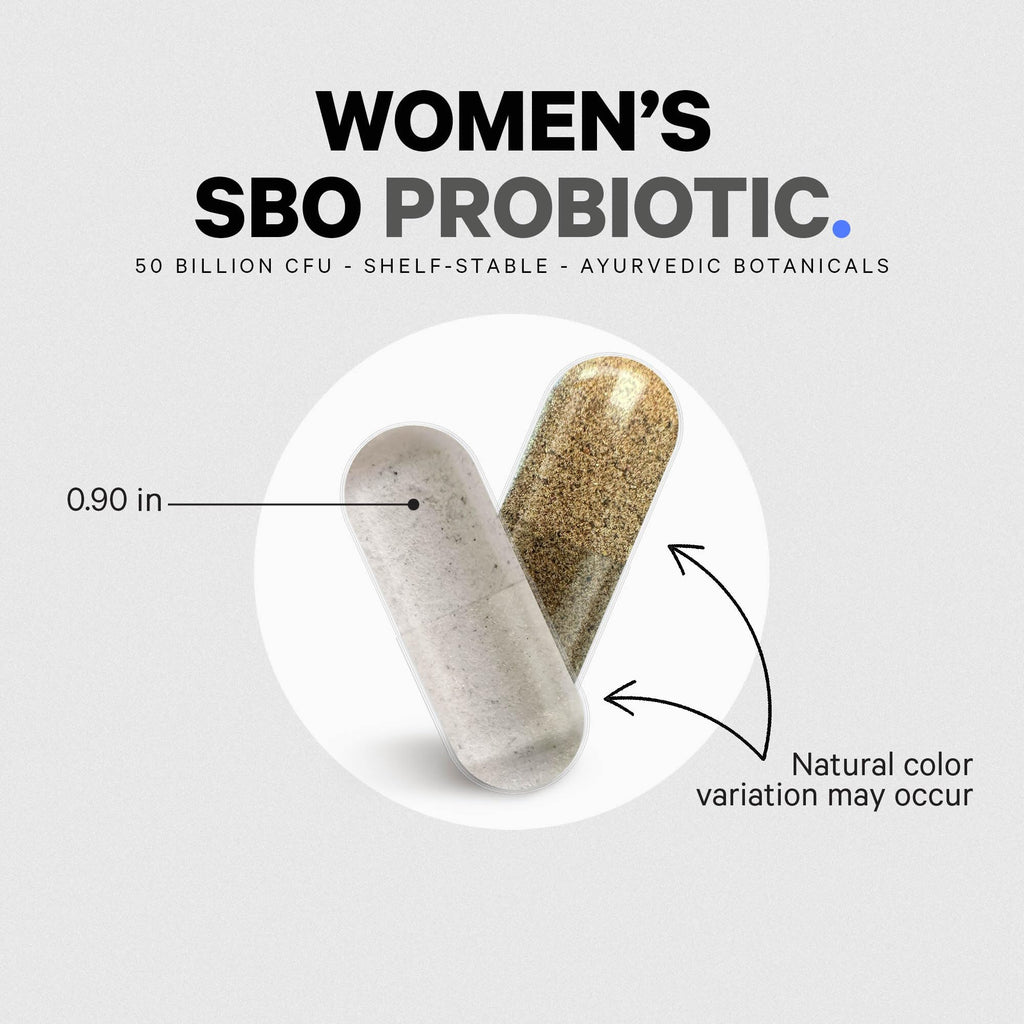Codeage Women’s Probiotics Supplement - 50 Billion CFUs - SBO Probiotics & Prebiotics - Cranberries - Feminine Health - Fermented Botanical Blend, Whole Food Supplement - Vegan, Non-GMO - 60 Capsules Codeage Au supplements