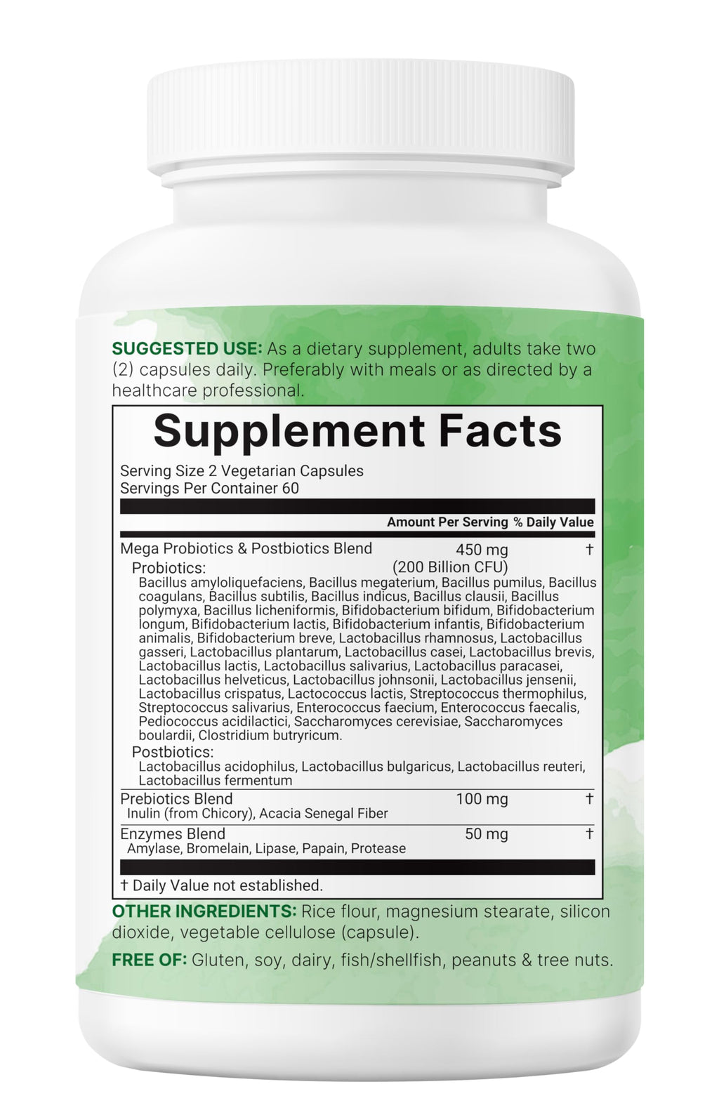 Micro Ingredients Probiotics 200 Billion CFU, 120 Veggie Capsules | Mega Probiotics for Men & Women | 40 Strains with Prebiotics, Postbiotics & Digestive Enzymes | Gut, Immune & Digestive Health Micro Ingredients Au supplements