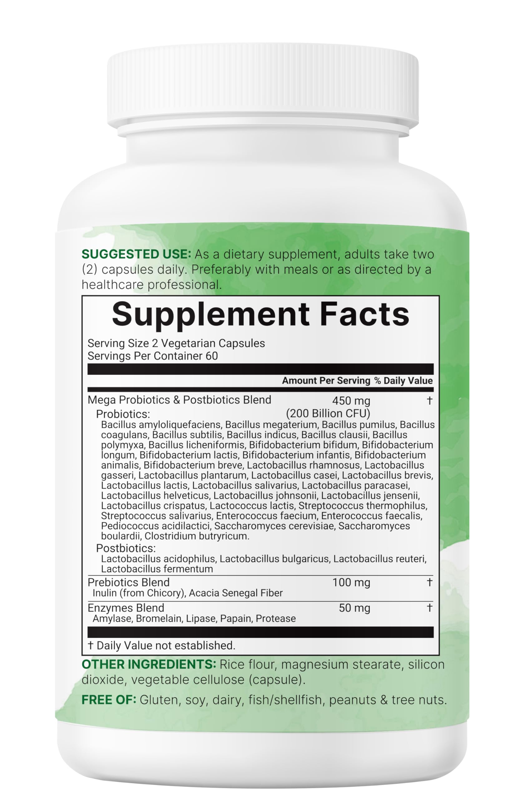 Micro Ingredients Probiotics 200 Billion CFU, 120 Veggie Capsules | Mega Probiotics for Men & Women | 40 Strains with Prebiotics, Postbiotics & Digestive Enzymes | Gut, Immune & Digestive Health Micro Ingredients Au supplements