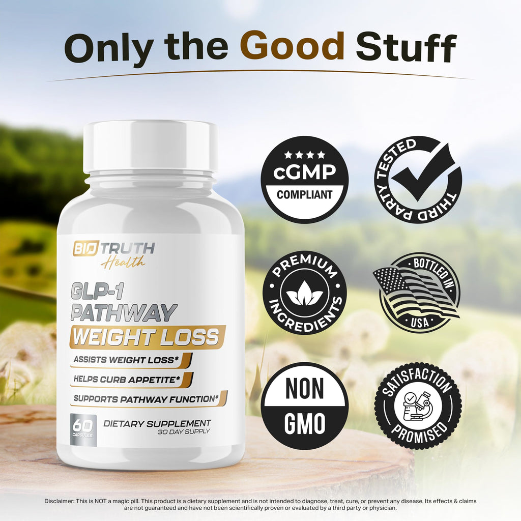 GLP-1 BioTruth Health | Assists Metabolic Pathways Linked to GLP-1 Signaling - Promotes