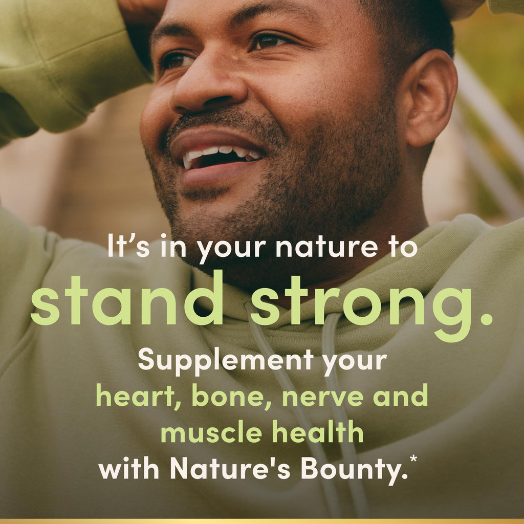 Nature's Bounty Magnesium 400 mg Softgel, Whole Body Support, Magnesium Supplements for Men and Women, Heart, Nerve & Bone Health, 75 Softgels (Pack of 1) Nature's Bounty Au supplements