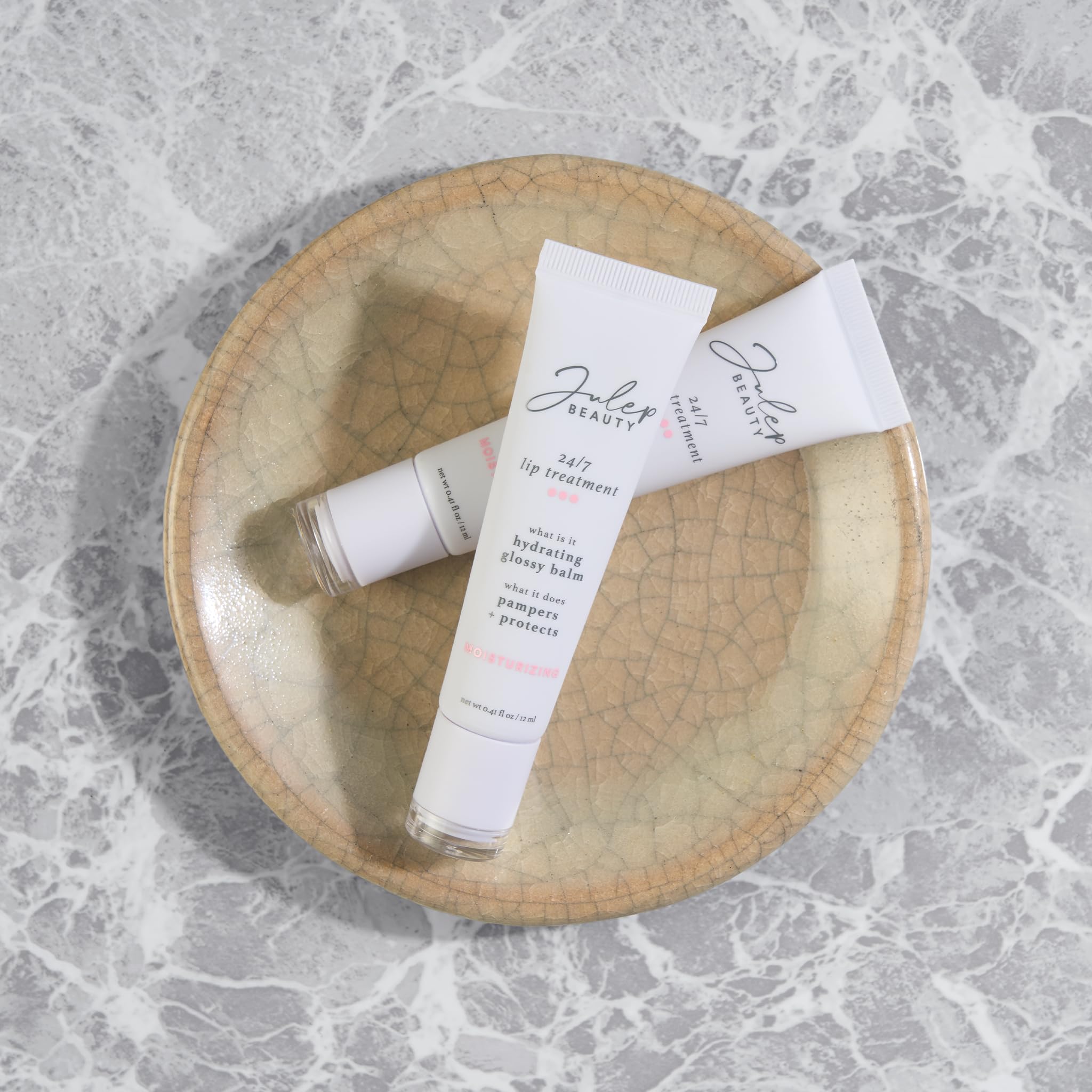 Julep 24/7 Lip Treatment – Hydrating & Glossy Lip Balm and Lip Sleeping Mask with Shea Butter