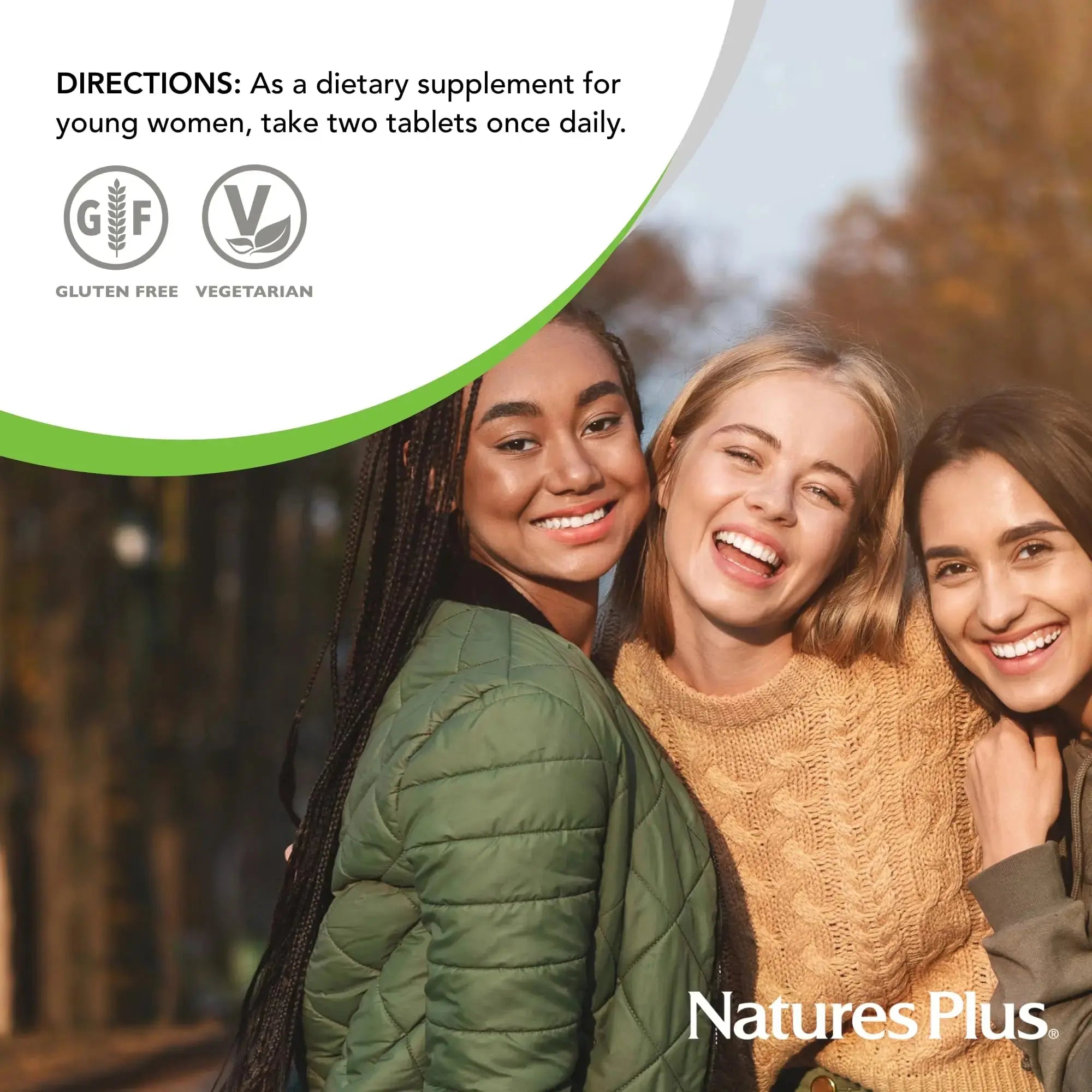 NaturesPlus Source of Life Power Teen for Her, Natural Berry - 60 Chewable Tablets - High Potency Multivitamin - Sugar Free, Vegan - 30 Servings NaturesPlus Au supplements