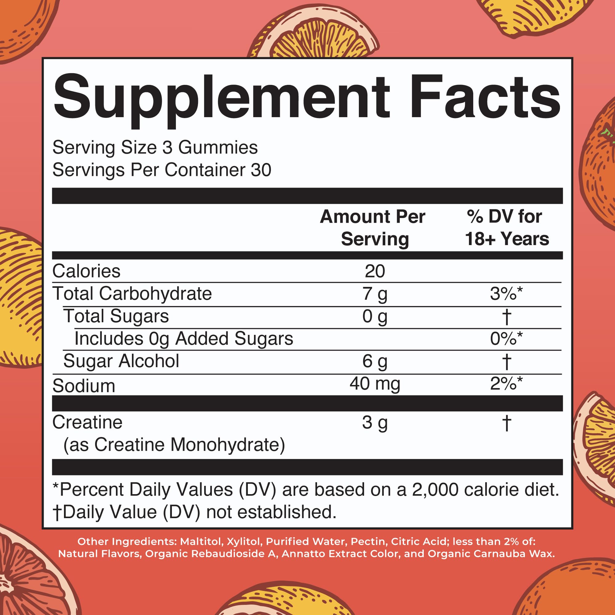MaryRuth's Creatine Gummies | Creatine Monohydrate Gummies | 3g Creatine Per Serving | Creatine for Women & Men | Tangerine Citrus Flavor | Exercise | Workout | Sugar Free | Vegan | 90 Count MARYRUTH'S Au supplements