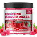 GlucoBio Creatine Monohydrate Gummies (5g) – Pre-Workout Energy & Muscle Growth Support for Men & Women