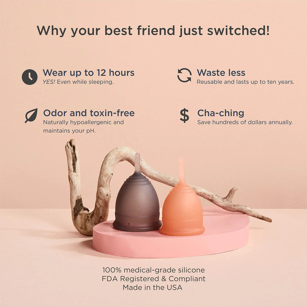 Saalt Soft Menstrual Cup - Best Sensitive Reusable Period Cup - Wear for 12 Hours - Tampon and Pad saalt Au supplements