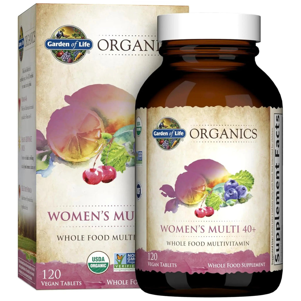 Garden of Life Multivitamin for Women 40 Plus, Organics Womens Vitamins, Hormone & Breast Health Support Blend Garden of Life Au supplements