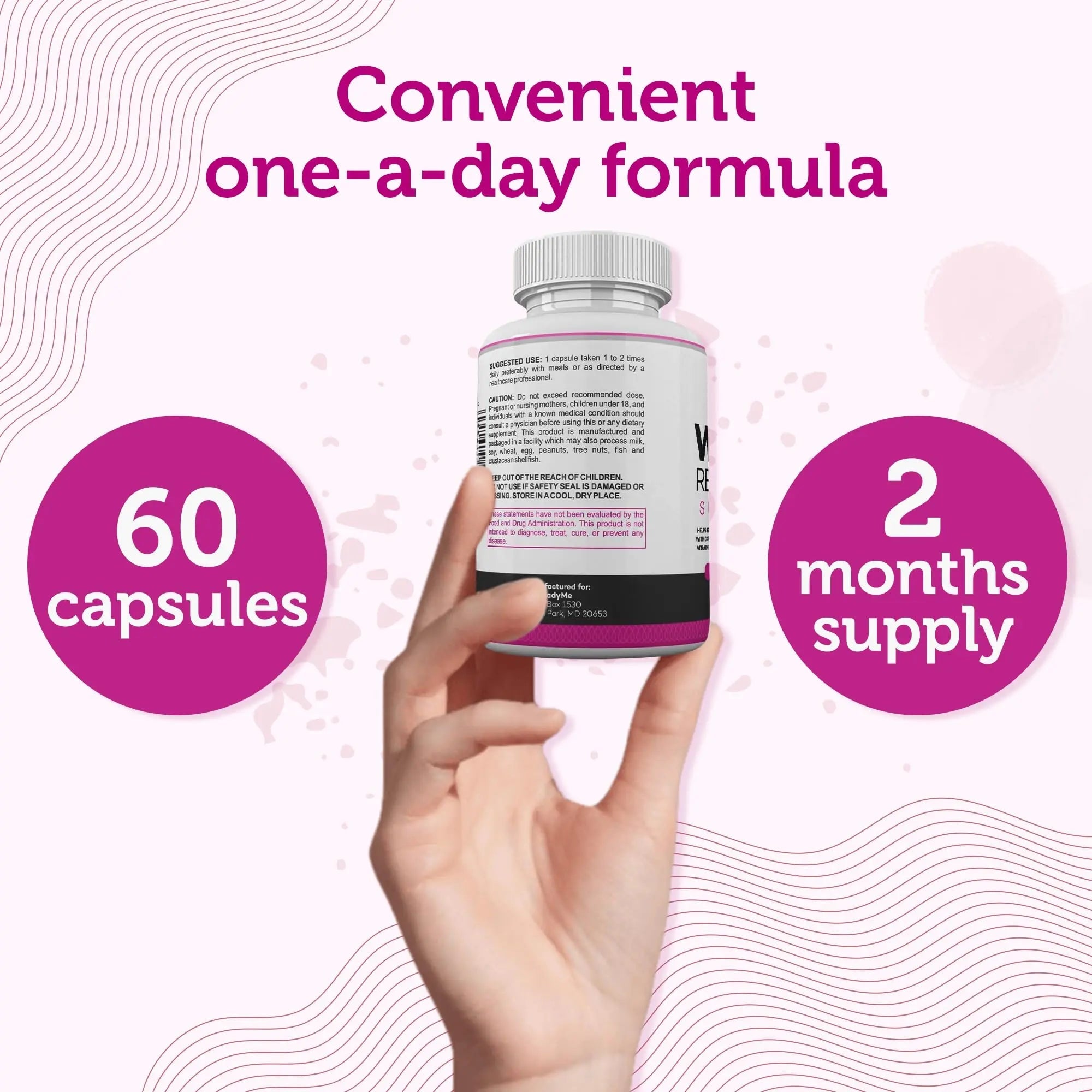 Water Retention Pills for Women Bloating Relief with Vitamin B6, Dandelion & Green Tea Natural LADYME WOMEN'S HEALTH Au supplements