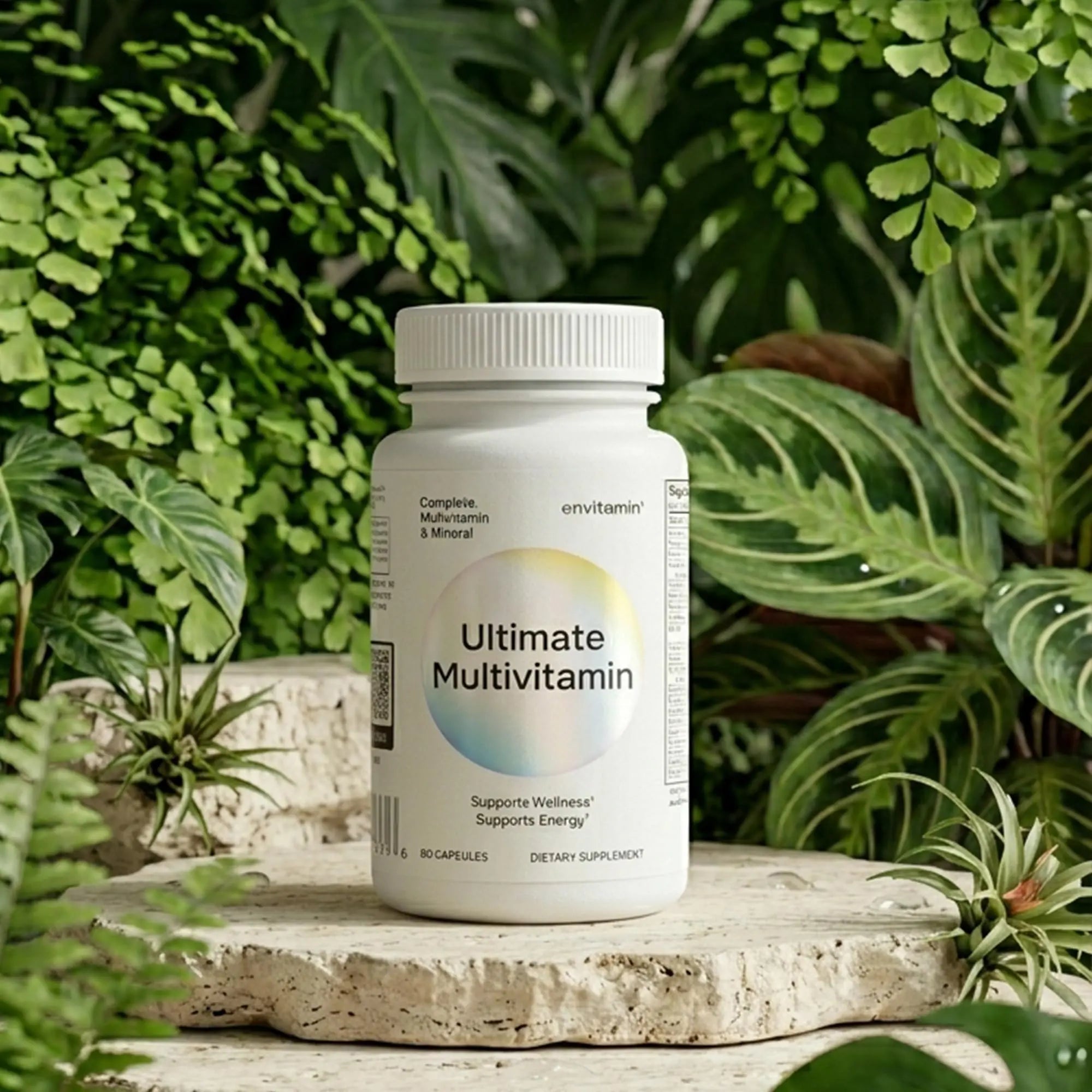 envitamin Ultimate Multivitamin Multimineral and Superfood with 42 Fruit and Vegetable Blend, 60 Count envitamin Au supplements