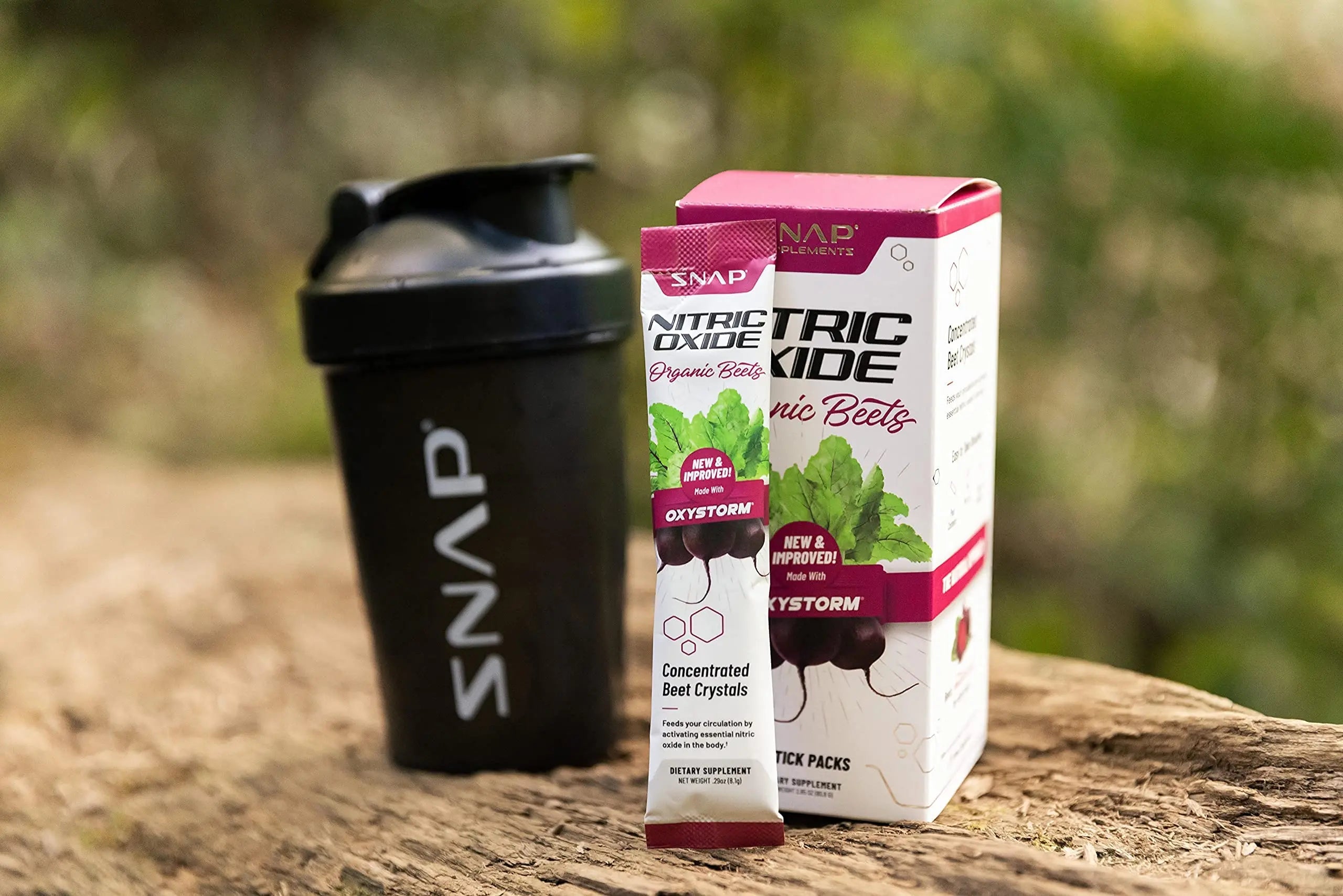 Snap Supplements Nitric Oxide Organic Beet Root Powder, Circulation Superfood On-The-Go Snap Supplements Au supplements
