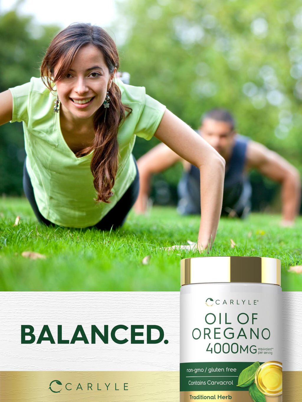 Carlyle Oregano Oil Supplement | 150 Softgel Capsules | Contains Carvacrol | Non-GMO & Gluten Free Formula
