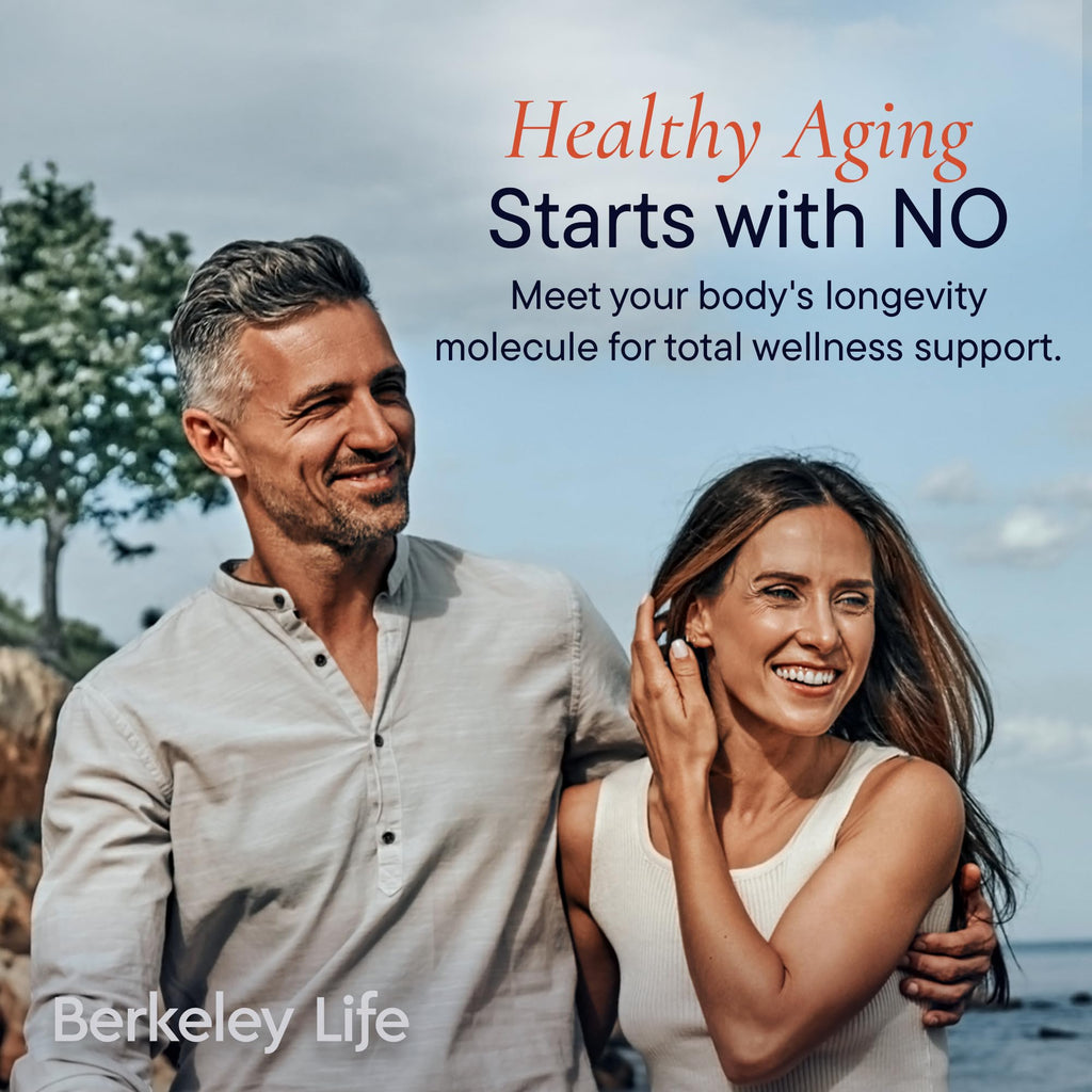 Berkeley Life Menopause and Heart Health Support Supplements - Hormone-Free Dual-Action Nitric Oxide Supplement for Menopause Symptom Relief & Healthy Blood Flow Support for Women - 60 Capsules Berkeley Life Au supplements