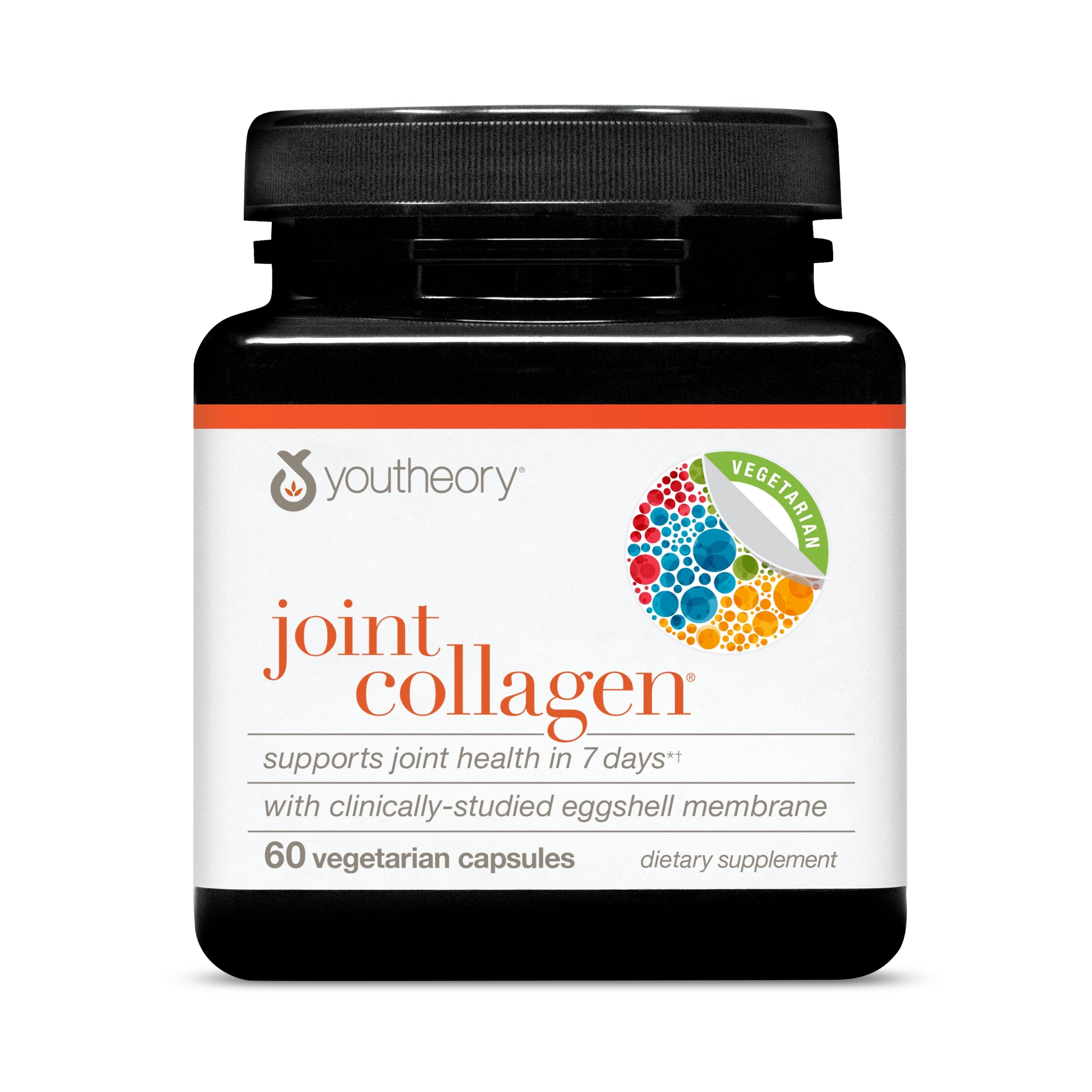 Youtheory Joint Collagen - Vegetarian Collagen Supplement with NEM Eggshell Membrane & Boswellia Extract - Dairy, Soy & Gluten Free - 60 Vegetarian Capsules Youtheory Au supplements