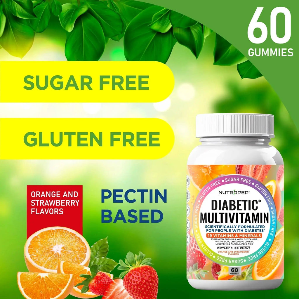 NutraPep Premium Multivitamin Chewable Gummies for Women & Men - Sugar-Free & Gluten Free Supplement Vitamins NutraPep Au supplements