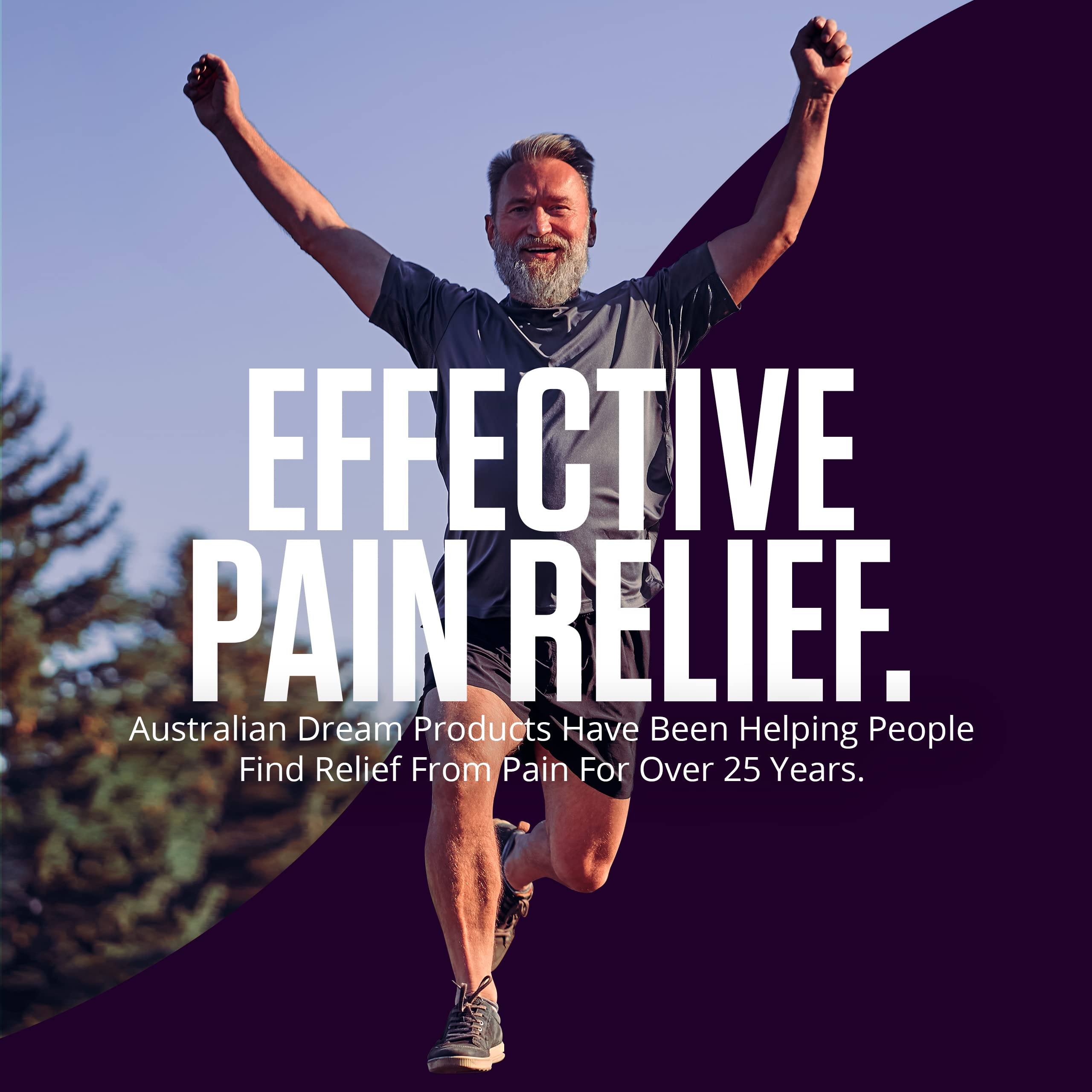 Australian Dream Arthritis Pain Relief Cream - Soothing & Non-Greasy - Powerful Topical Arthritis Pain Relief - Good for Muscle Aches or Joints - 9 oz Jars (2 Pack) Australian Dream Au supplements